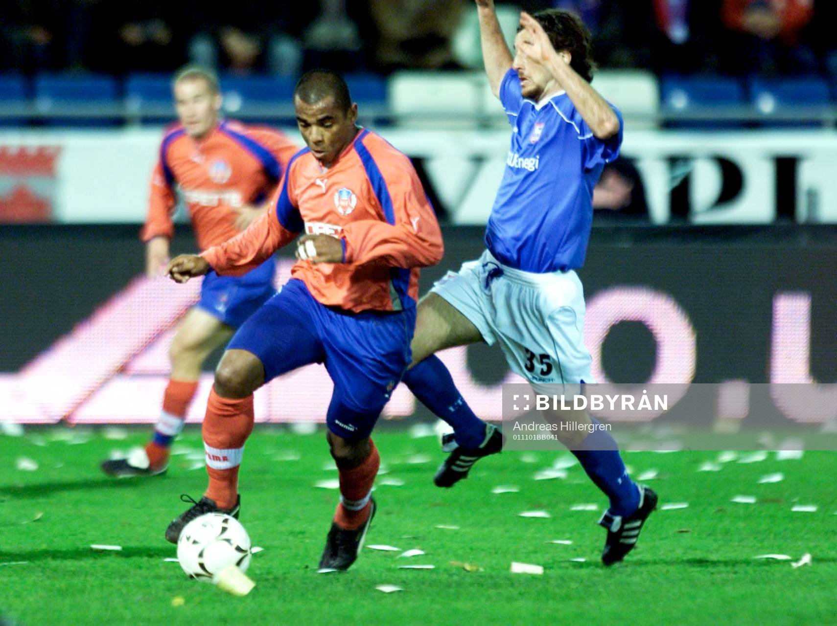 Alvaro Santos, Helsingborg och Sixro Peralta, Ipswich
