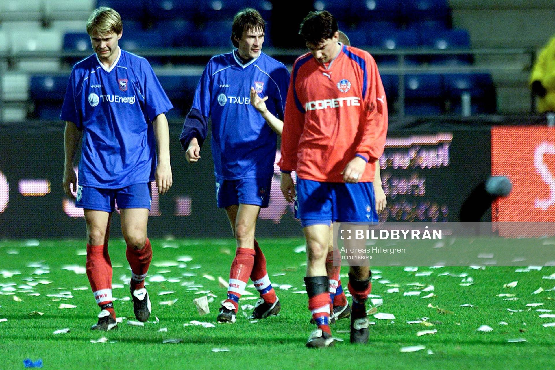 Björn Johansen, Michael Hansson och Mikael Gustavsson,