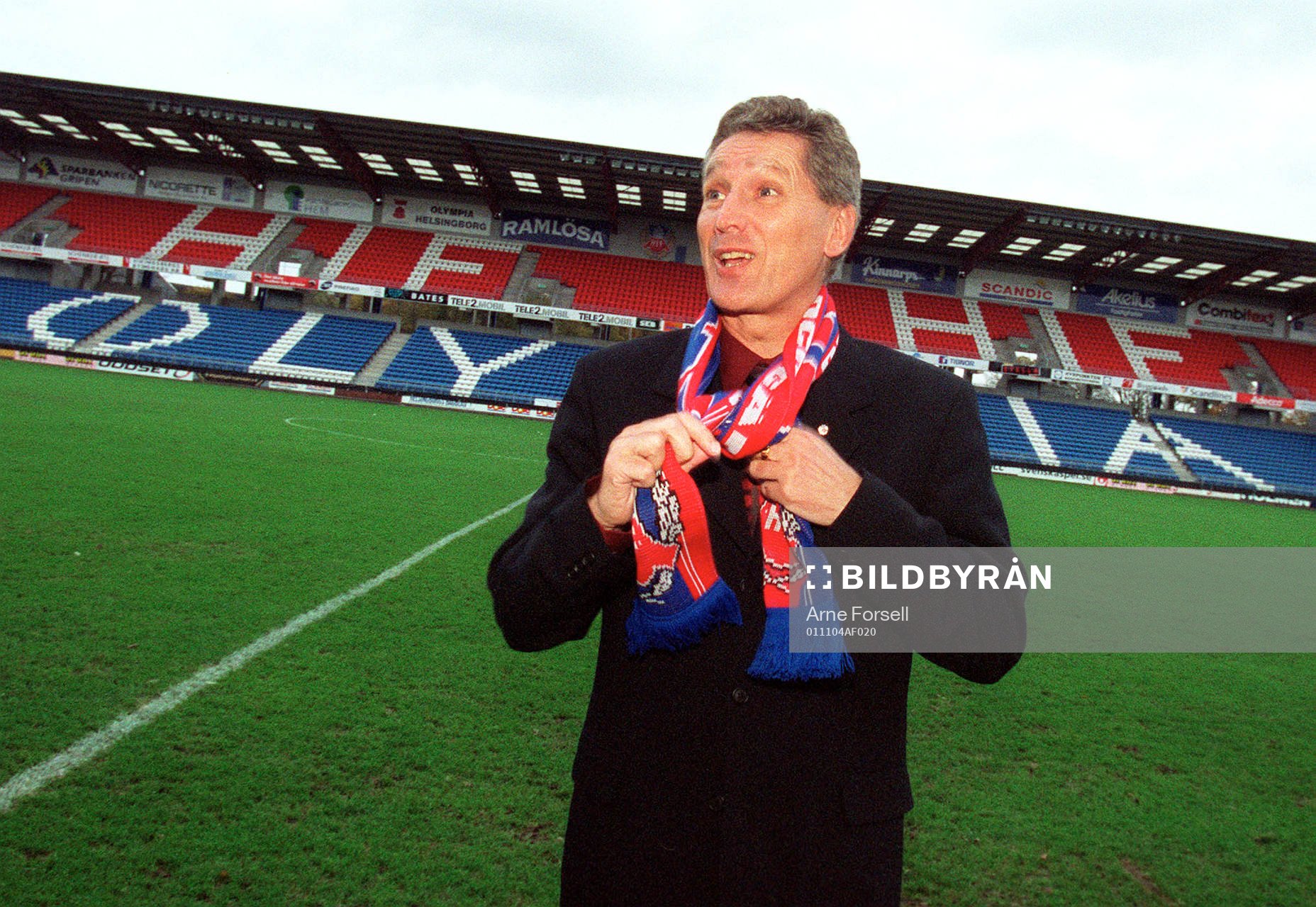 Fotboll, allsvenskan, Helsingborg. Sören Cratz, tränare,