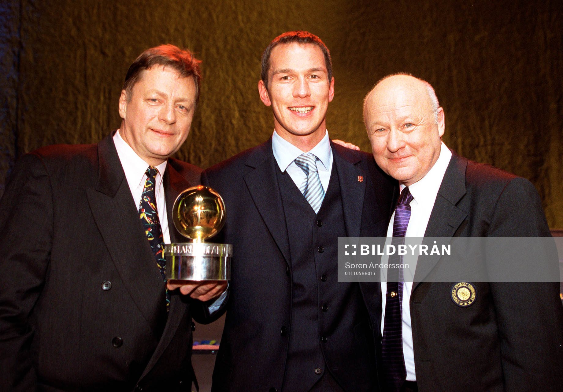 Lars Sandlin, sportchef Aftonbladet, Patrik Anderson och