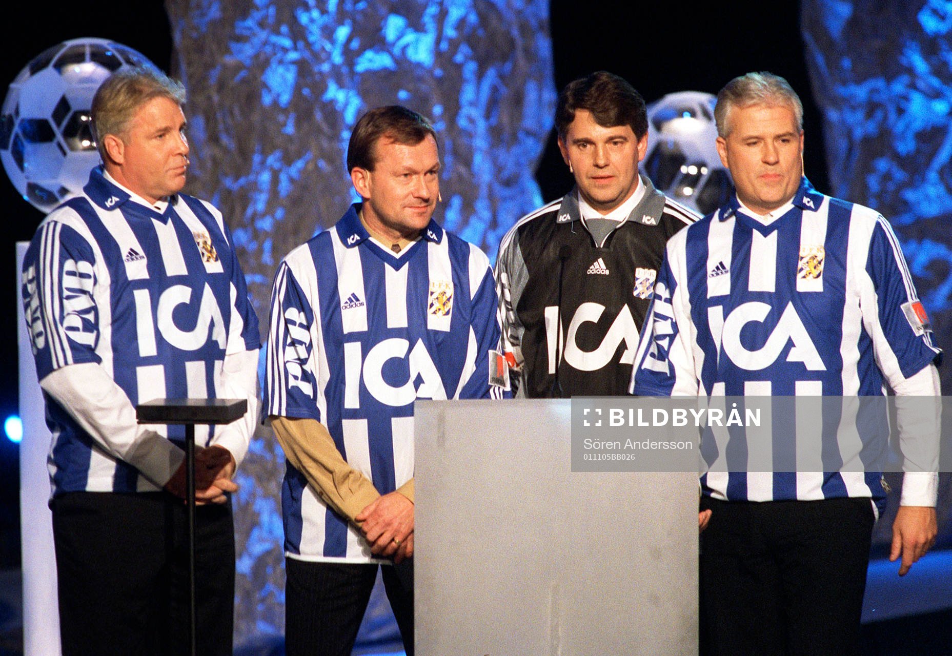 Conny Karlsson, Stig Fredriksson, Thomas Wernerson och
