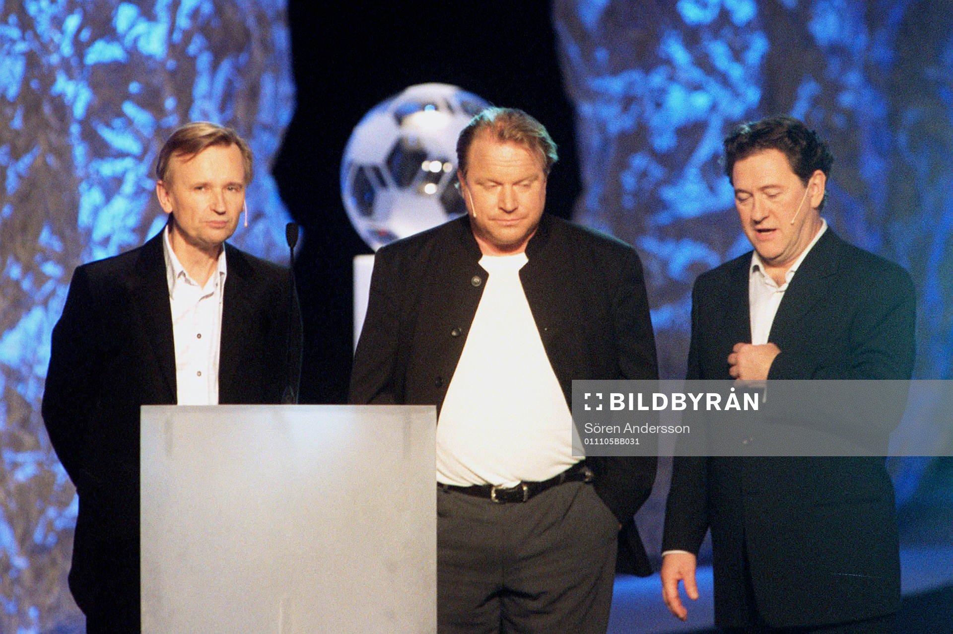 Johan Ulvesson, Claes Malmberg och Tommy Körberg
