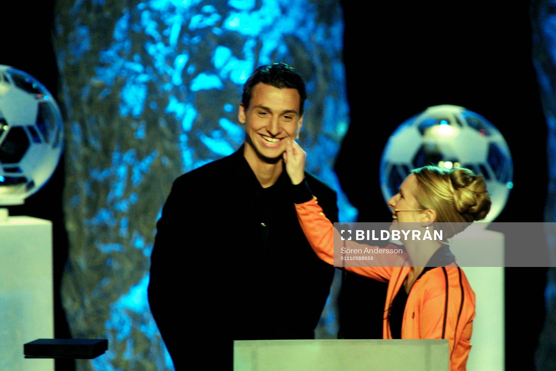  Annika Lantz och Zlatan Ibrahimovic 