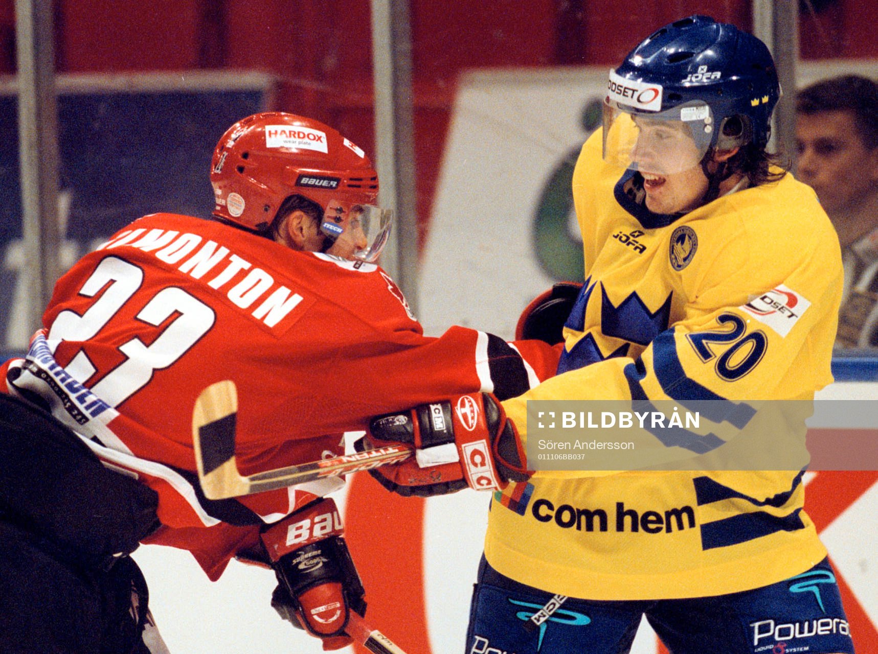 Ried Simonton, Kanada och Henrik Zetterberg, Sverige