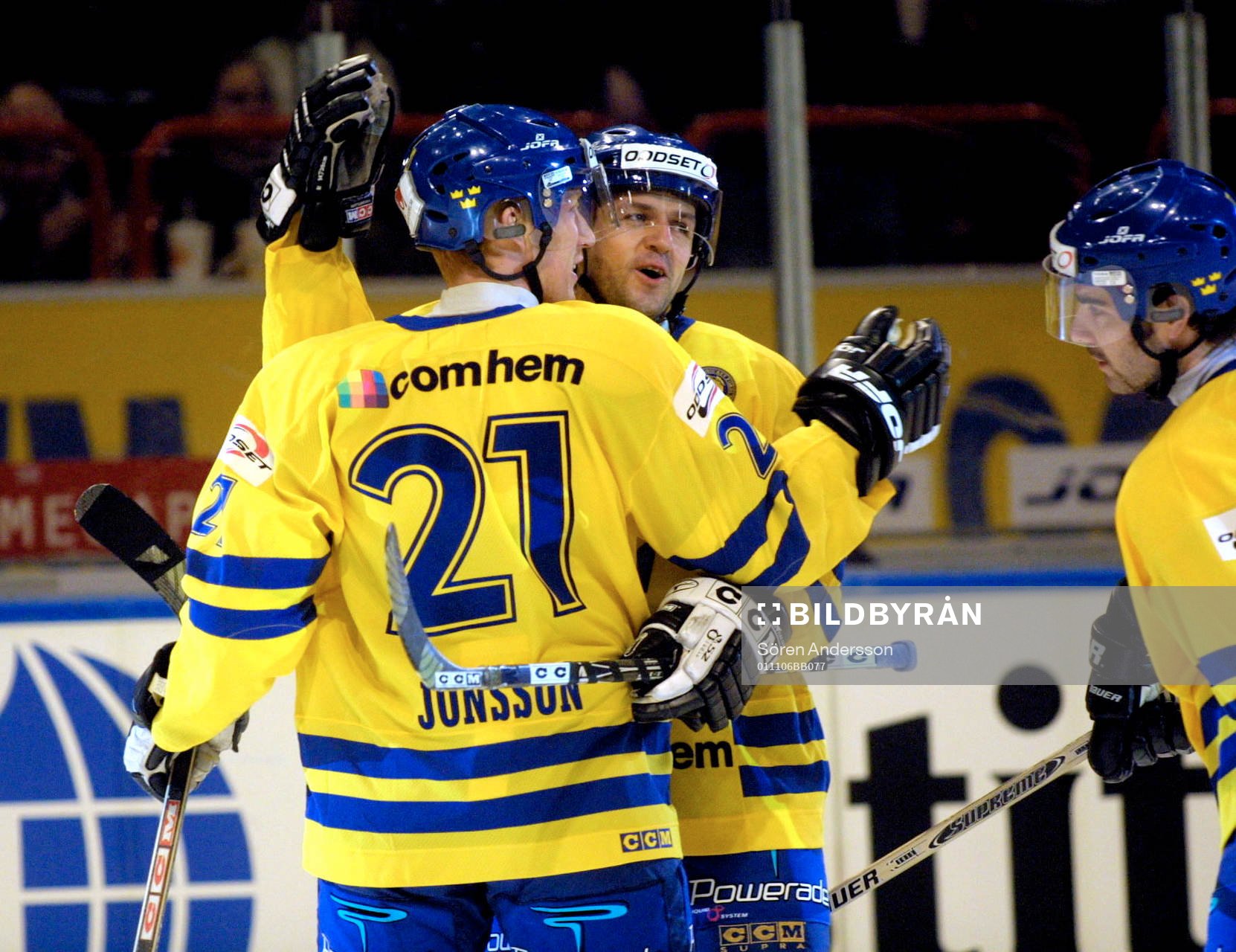 Jörgen Jönsson, Sverige jubel