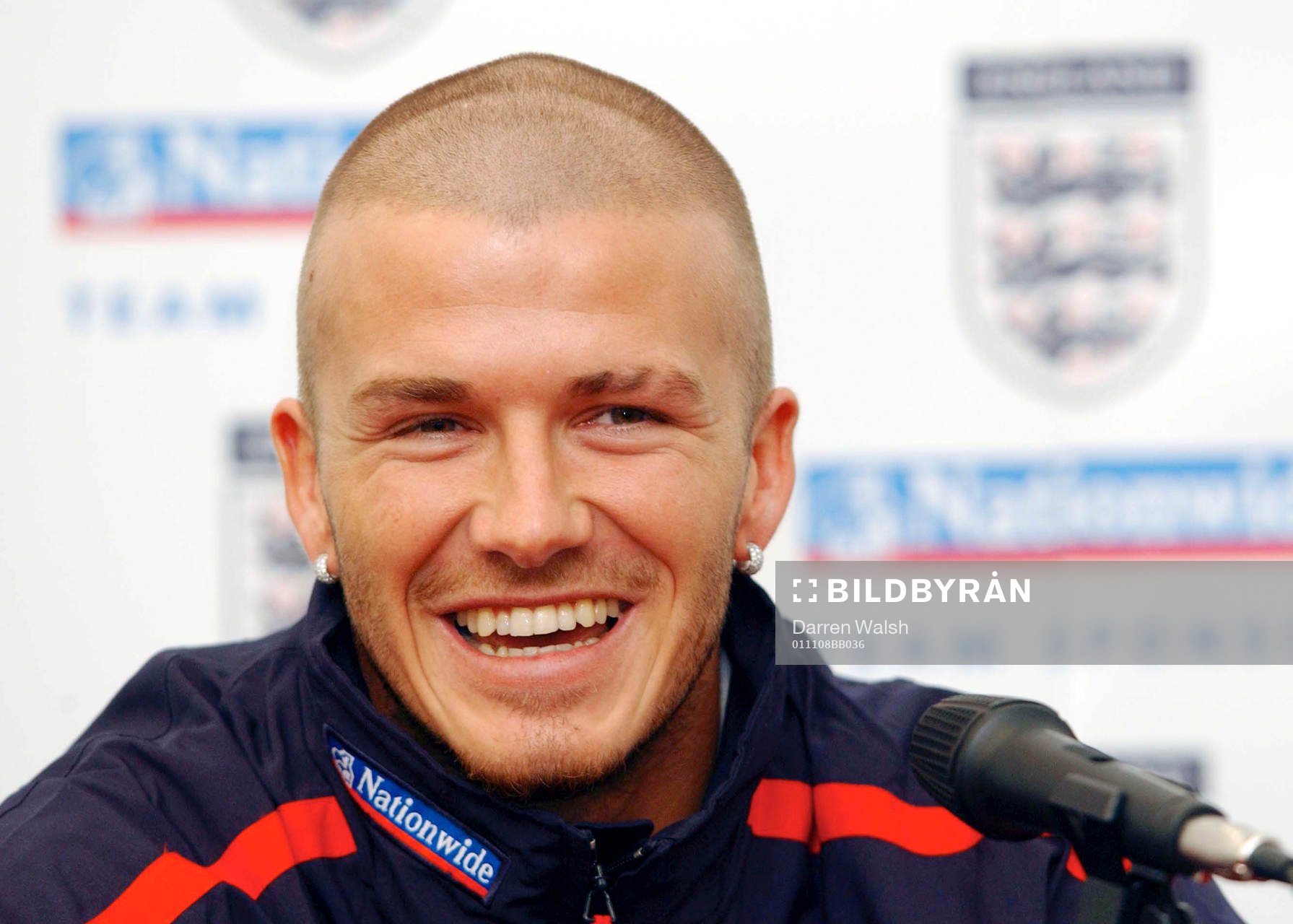 Fotboll, England, David Beckham