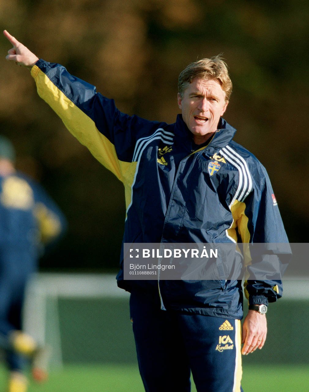 Fotboll, Sverige, U21, Träning, Göran Göransson