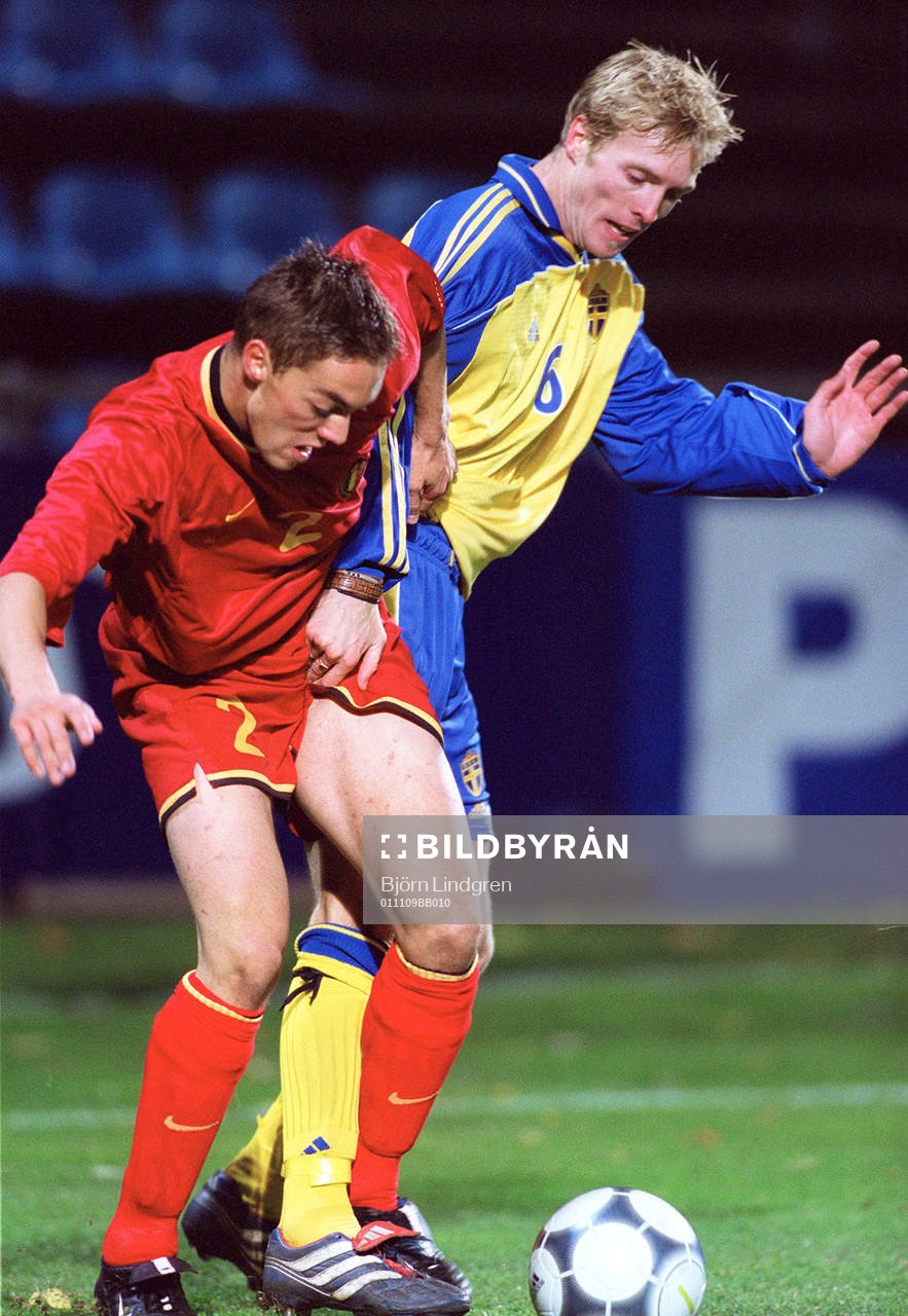 Christian Wilhelmsson, Sverige och Peter Delorge, Belgien