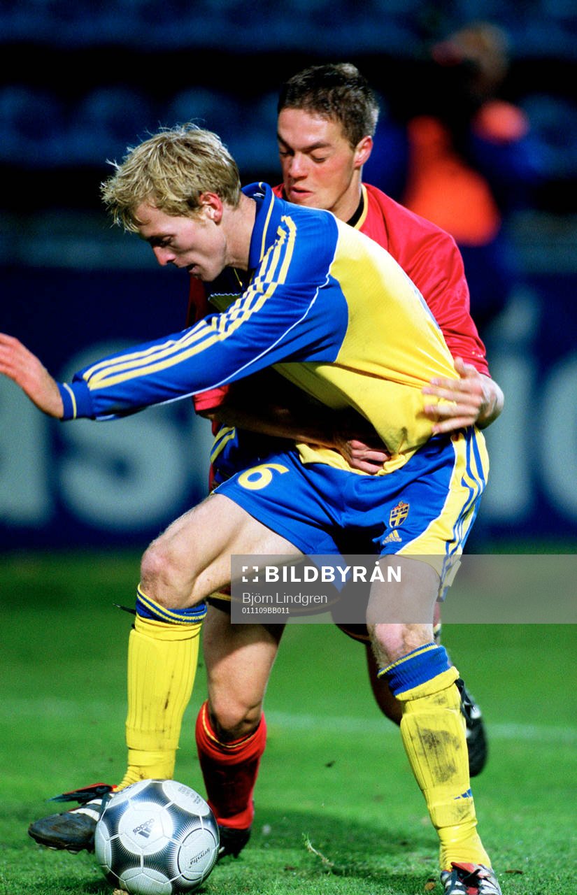 Christian Wilhelmsson, Sverige och Peter Delorge, Belgien