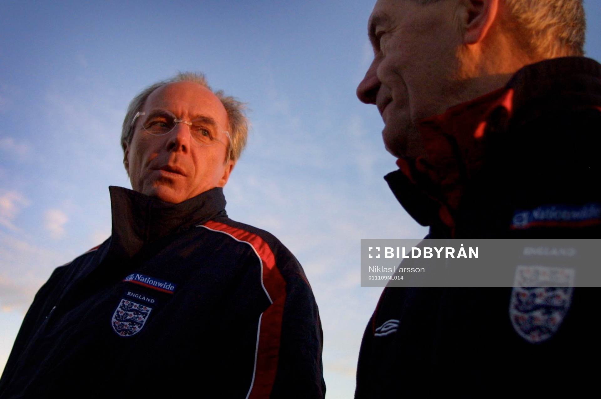 Fotboll, Englands träning, Tord Grip och Sven-Göran
