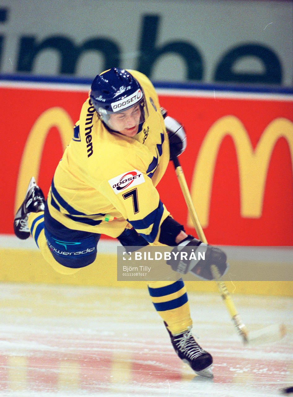Ishockey, Sweden Hockey Games, Magnus Johansson, Sverige