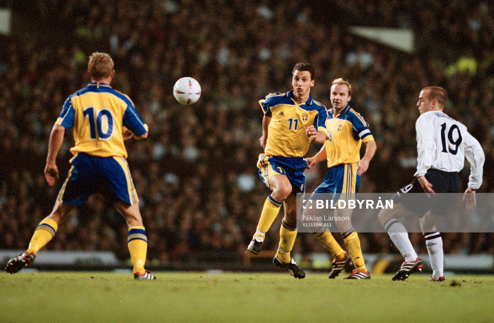 Marcus Allbäck, Zlatan Ibrahimovic och Håkan Mild,