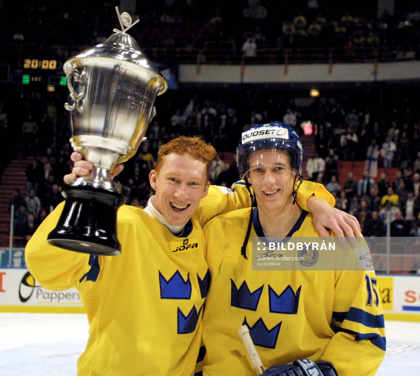 Jörgen Jönsson och Mikael Håkansson, Sverige jublar med