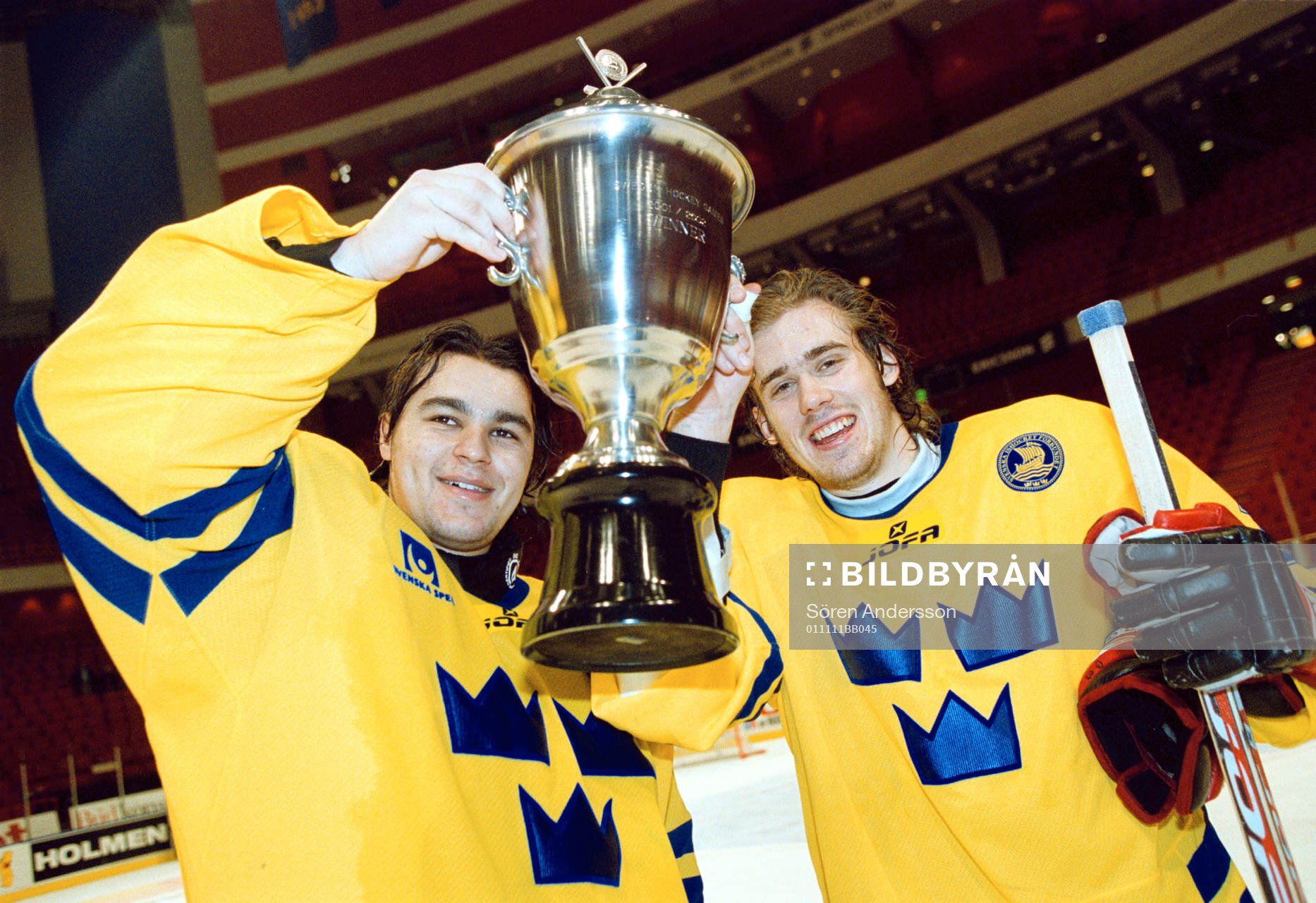 Stefan Liv och Henrik Zetterberg