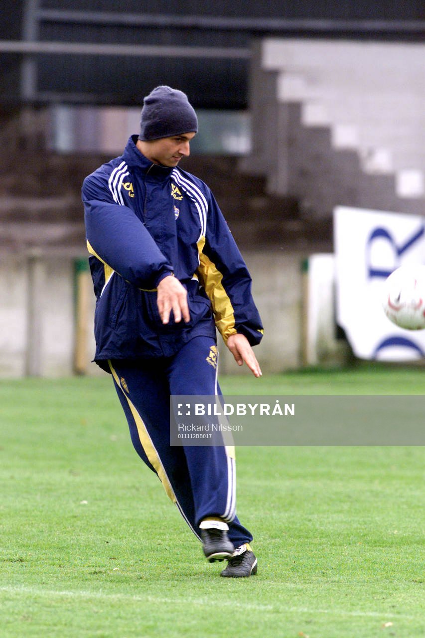 Fotboll, U21, EM-Kval, Förhands, Sverige, Zlatan