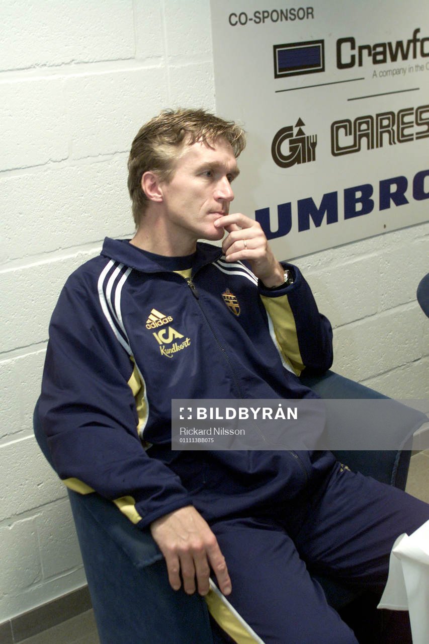 Fotboll, U21, Göran Göransson, förbundskapten för