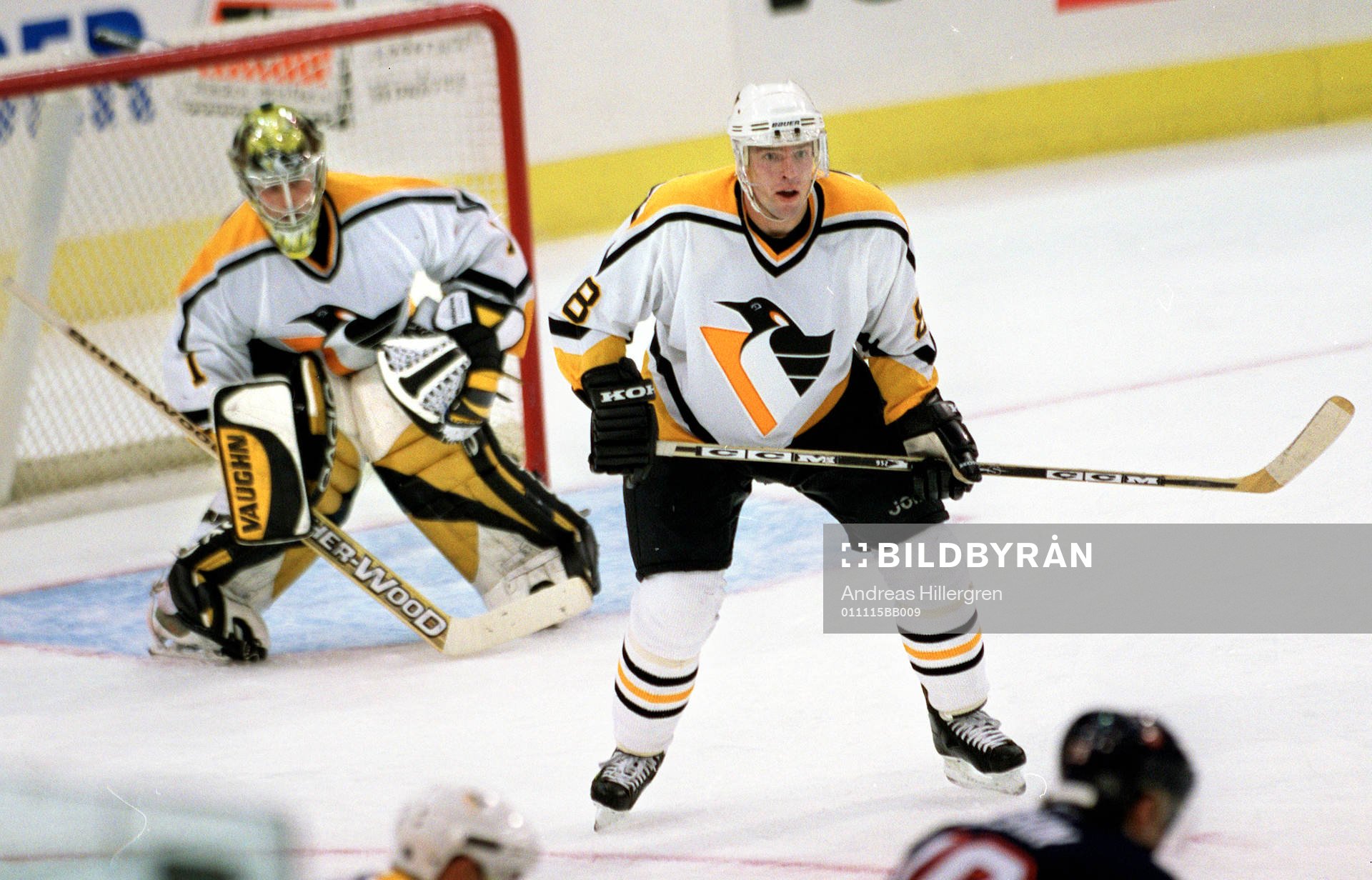 Hans Jonsson och Johan Hedberg, Pittsburgh,  NHL