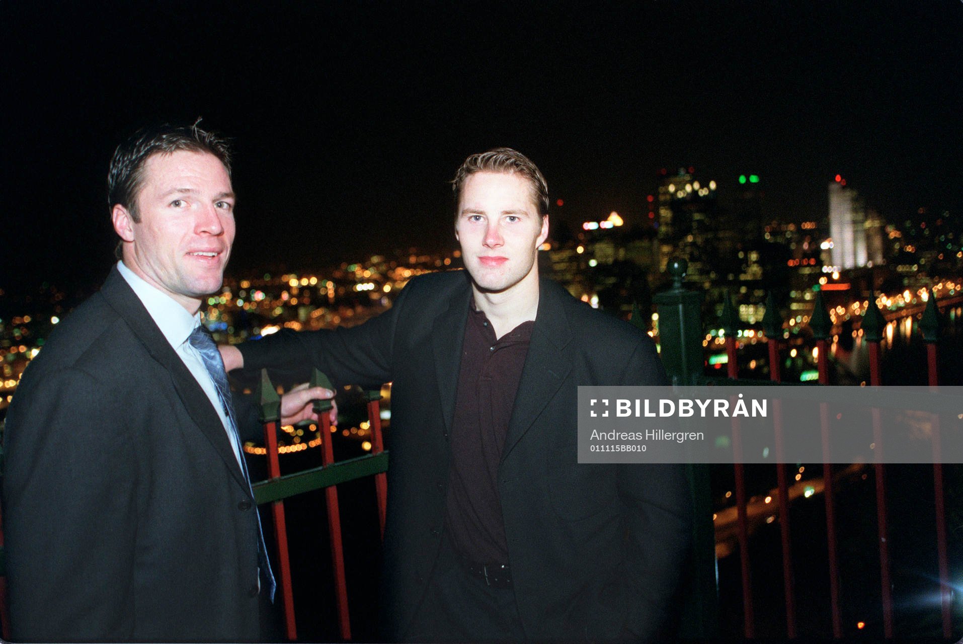 Hans Jonsson och Johan Hedberg, Pittsburgh,  NHL