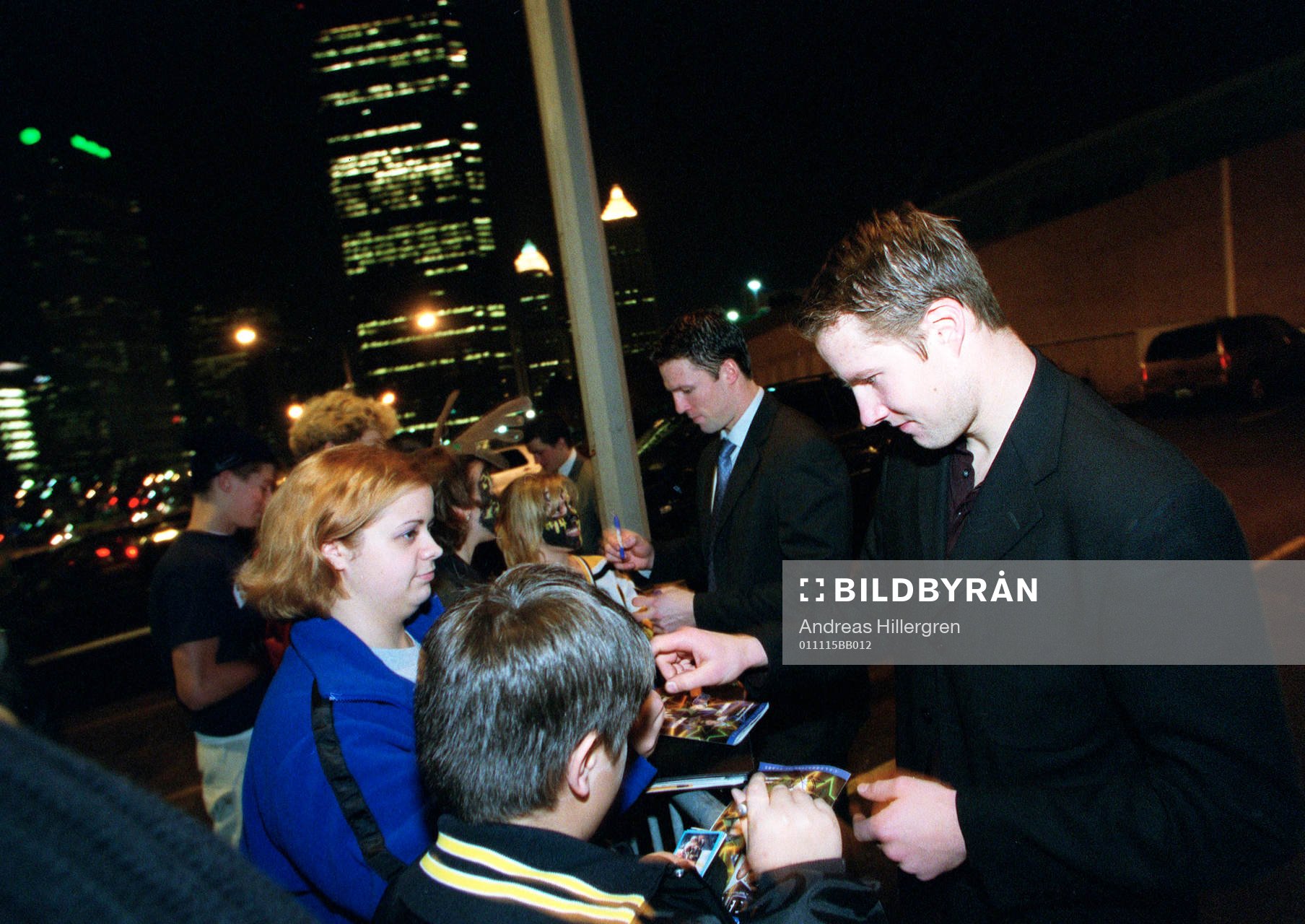 Johan Hedberg, Hans Jonsson, Pittsburgh,  NHL