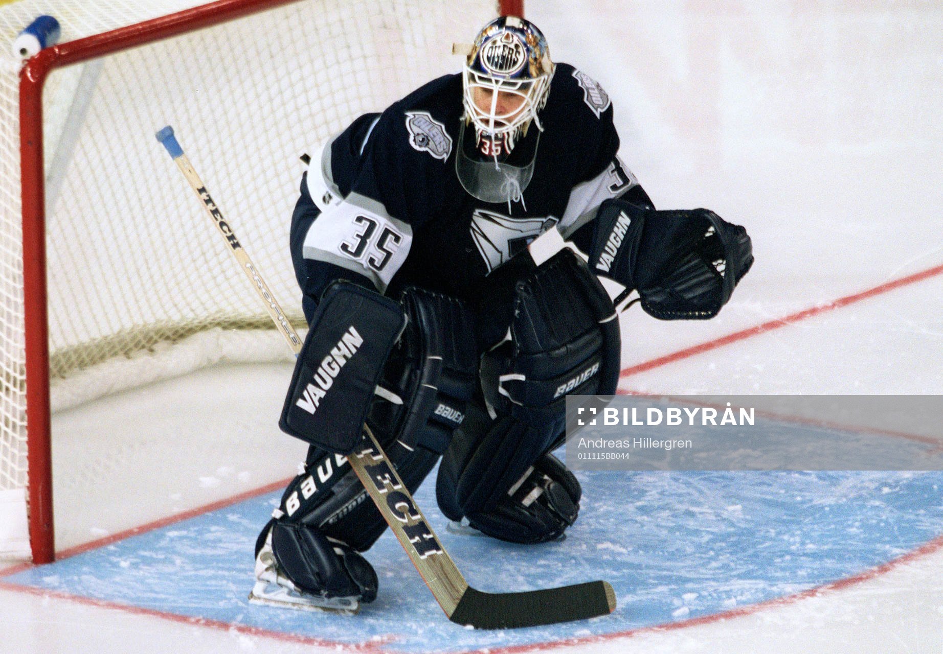 Tommy Salo, Edmonton oilers,  NHL