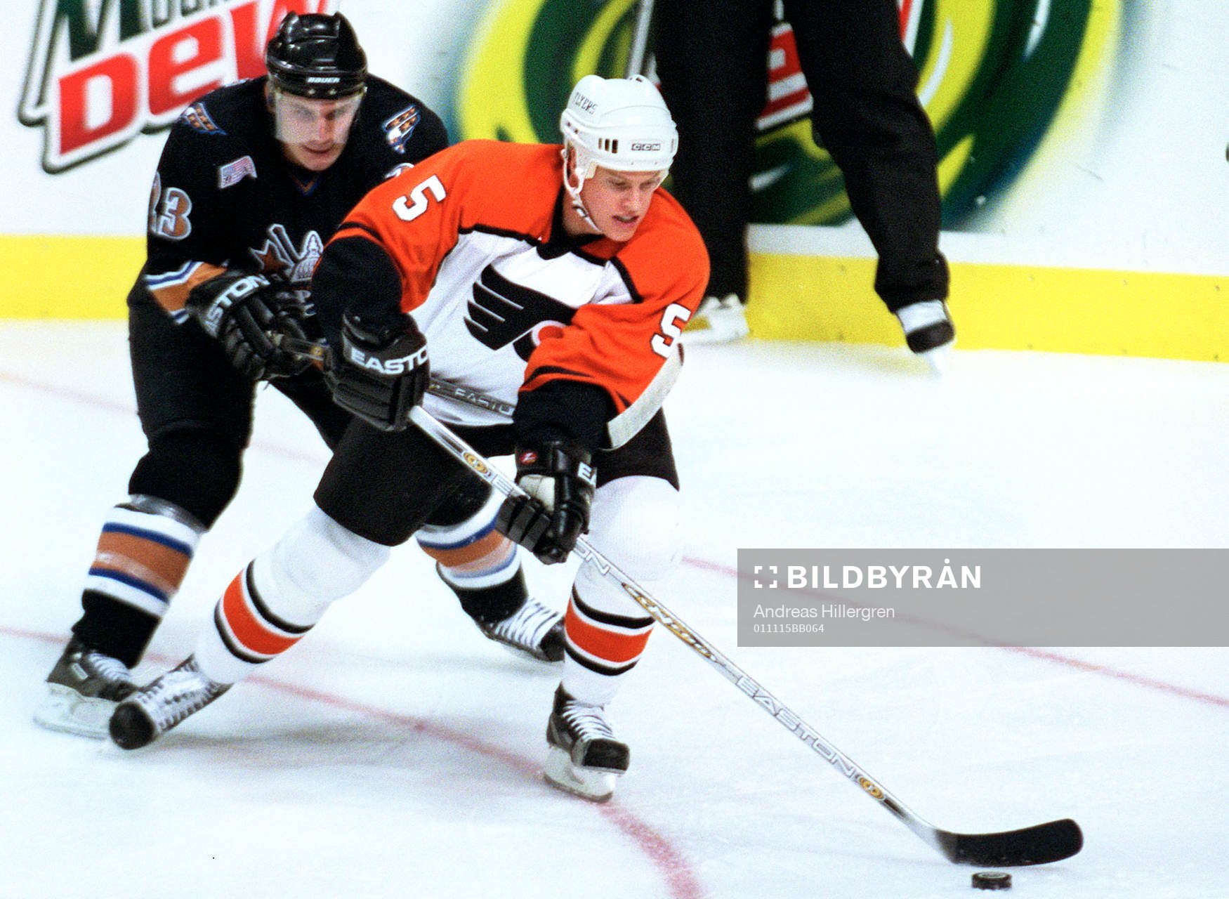 Kim Johnsson, Philadelohia, Trent Whitfield, Washington, NHL