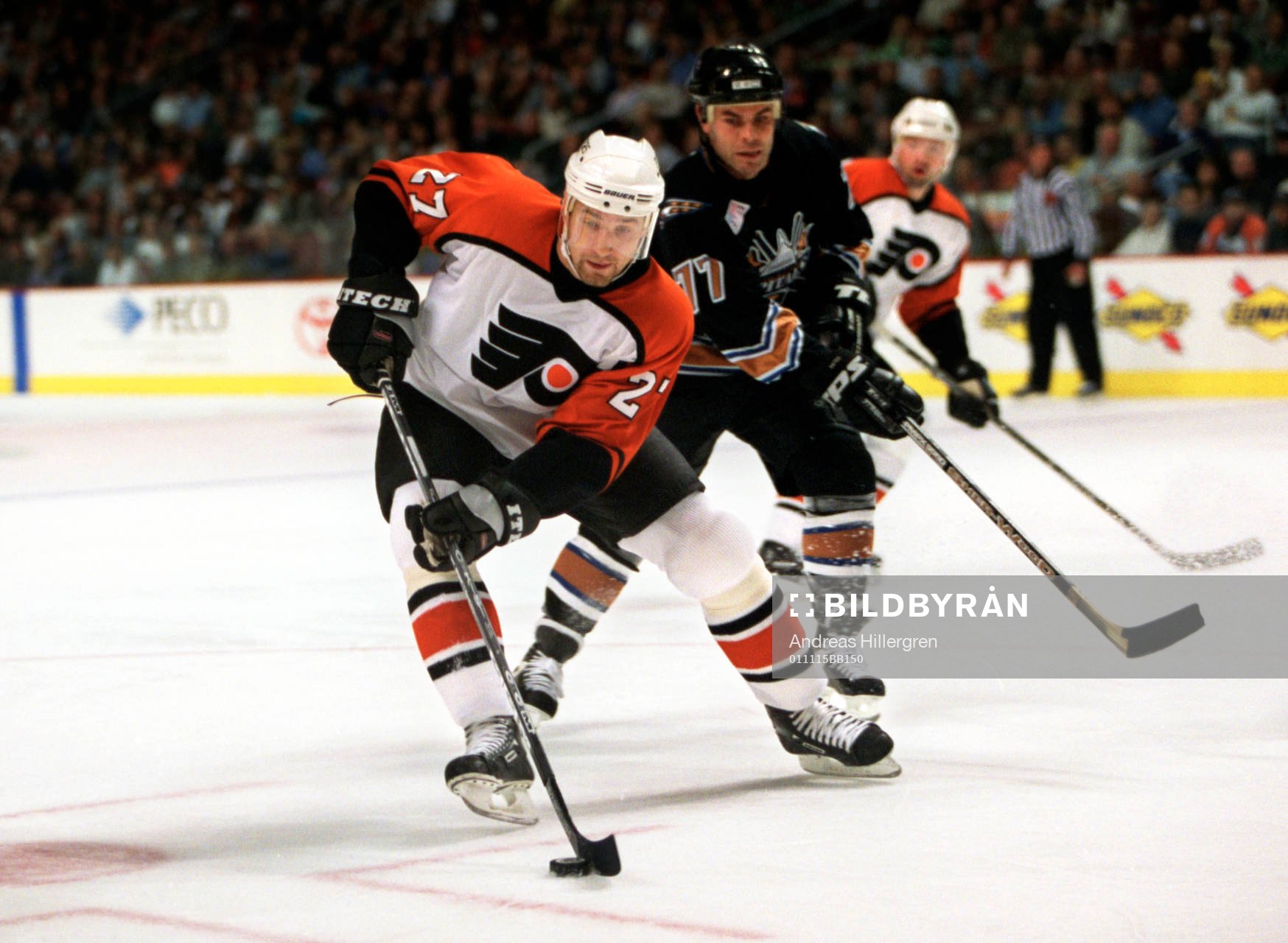 Jan Hlavac, Philadelphia och Adam Oates Wachington, NHL