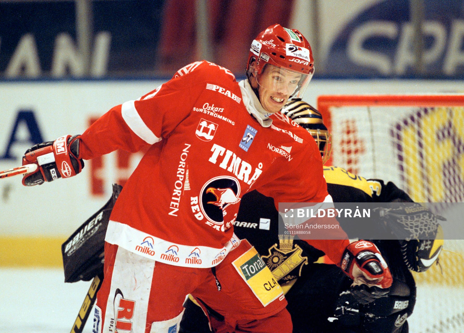 Robert Carlsson, Timrå och Niklas Bäckström, AIK