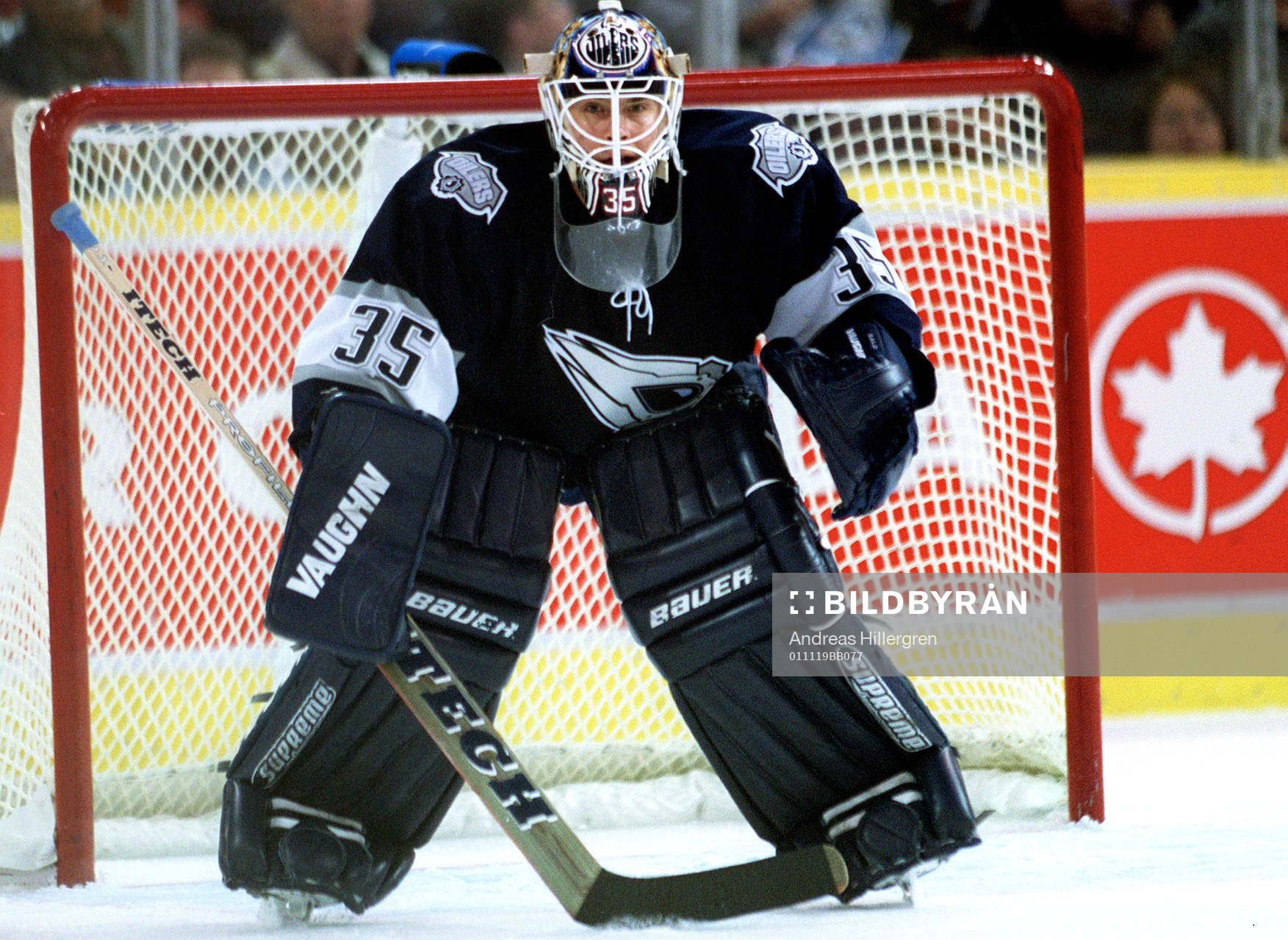Tommy Salo, målvakt, Edmonton