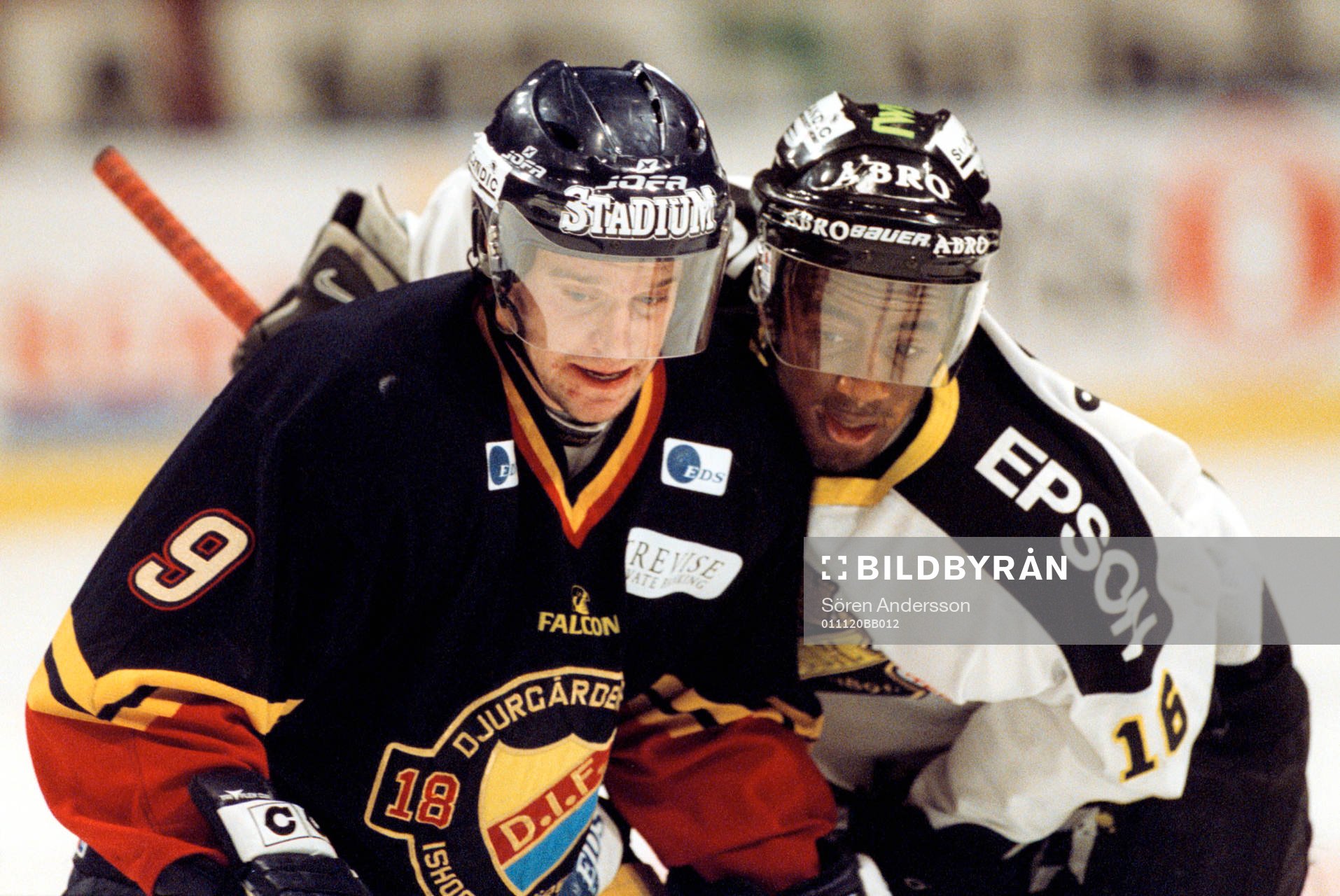 Kristofer Ottosson, Djurgården och Yared Hagos, AIK