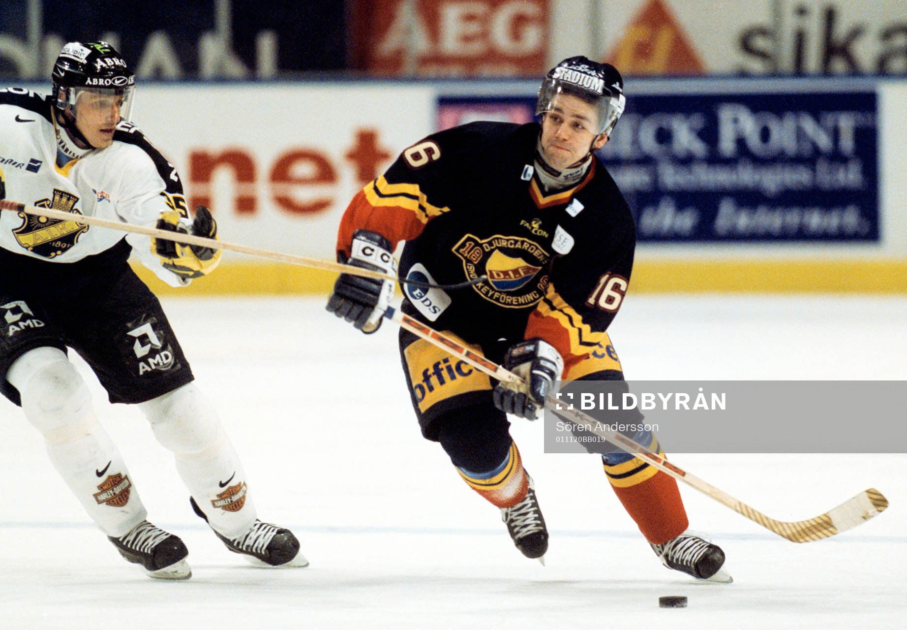 Paul Brousseau, AIK och Nichlas Falk, Djurgården