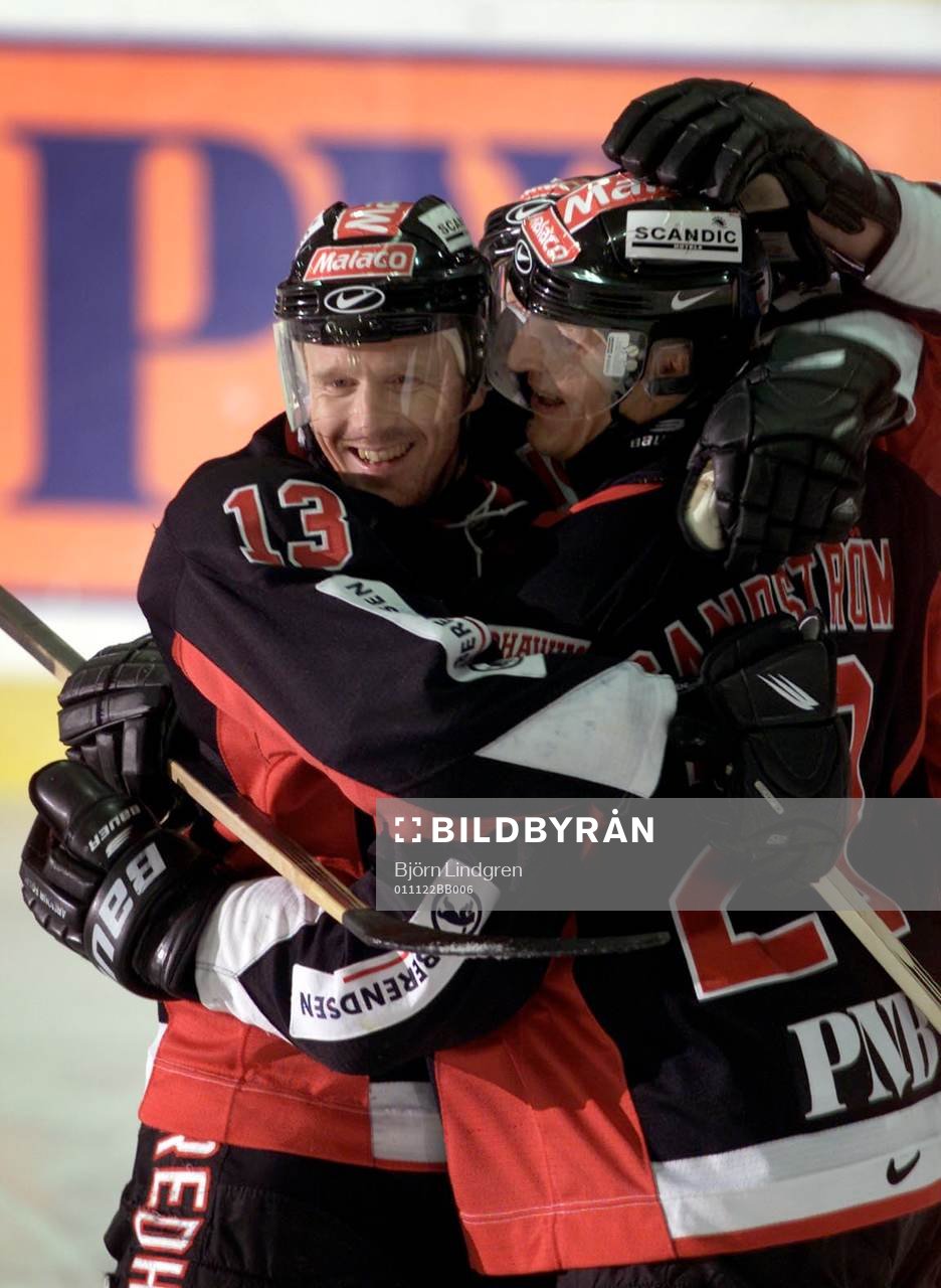 Marcus Thuresson och Tomas Sandström jublar