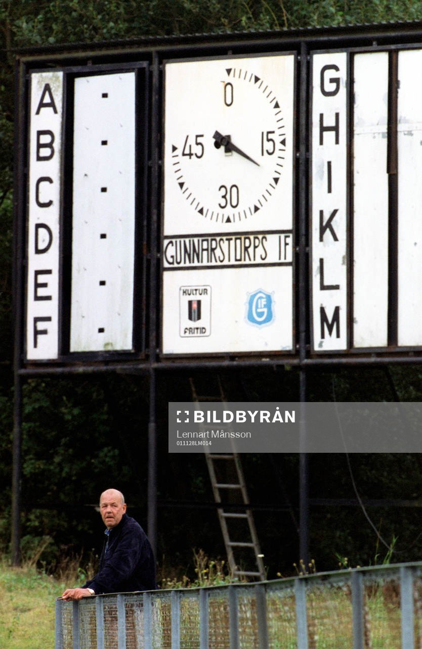 Resultattavla, småklubbsfotboll