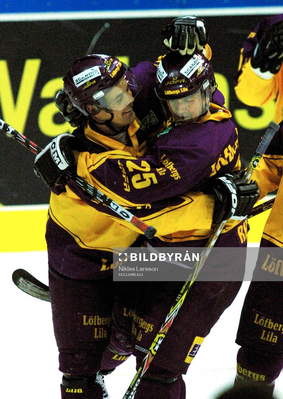 Ishockey, Elitserien, Clas Eriksson och Thomas Rohdin,