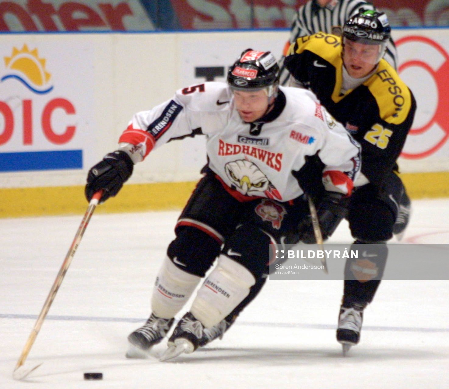Michael Johansson, AIK och Christian Due-Boje, Malmö
