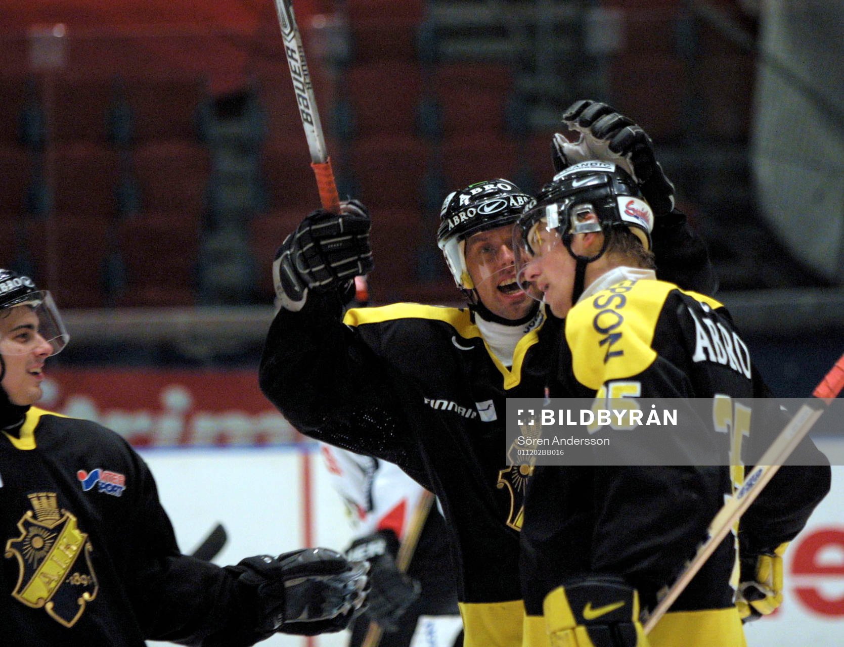 Thomas Johansson, Filip Turek, AIK jubel