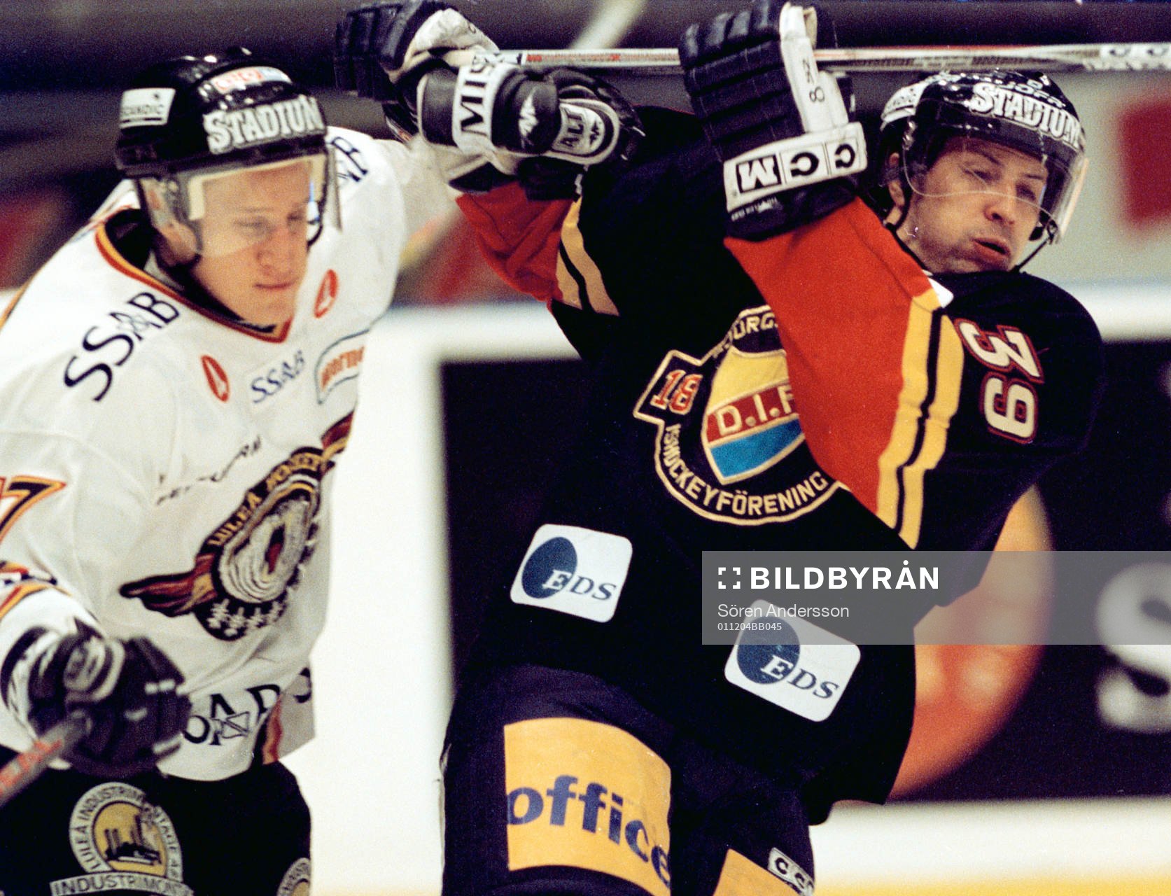 Jonathan Hedström, Luleå och Jan Pardavy, Djurgården