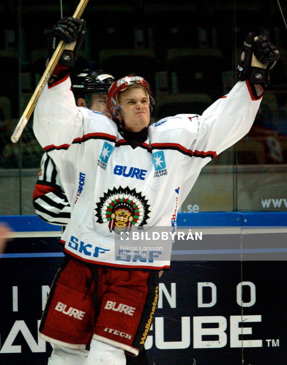 Magnus Kahnberg jublar