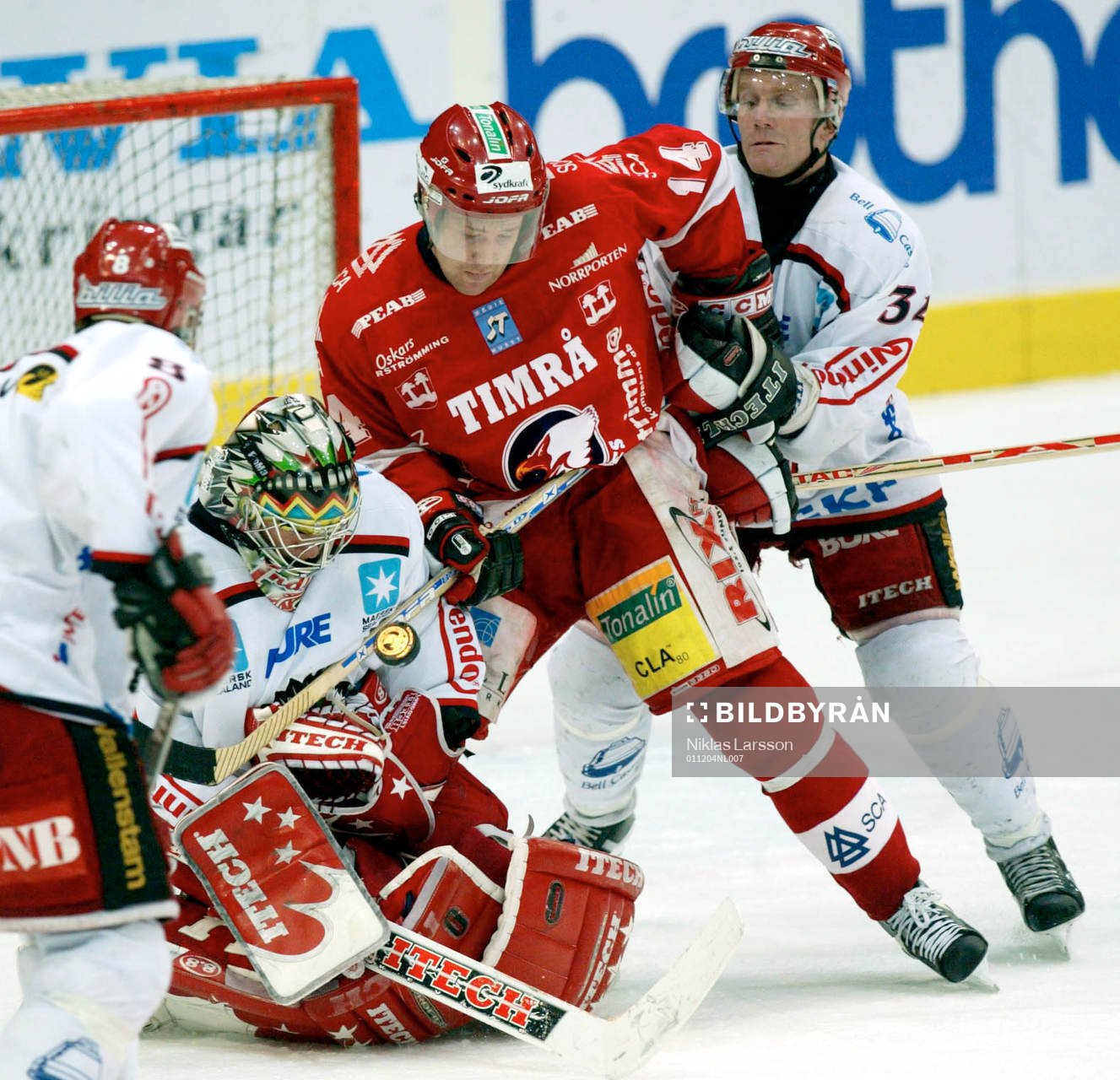 Henrik Lundqvist räddar och Niklas Nordgren och Mikael
