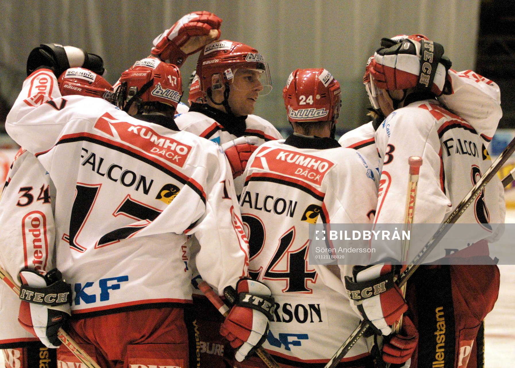Frölunda, jubel