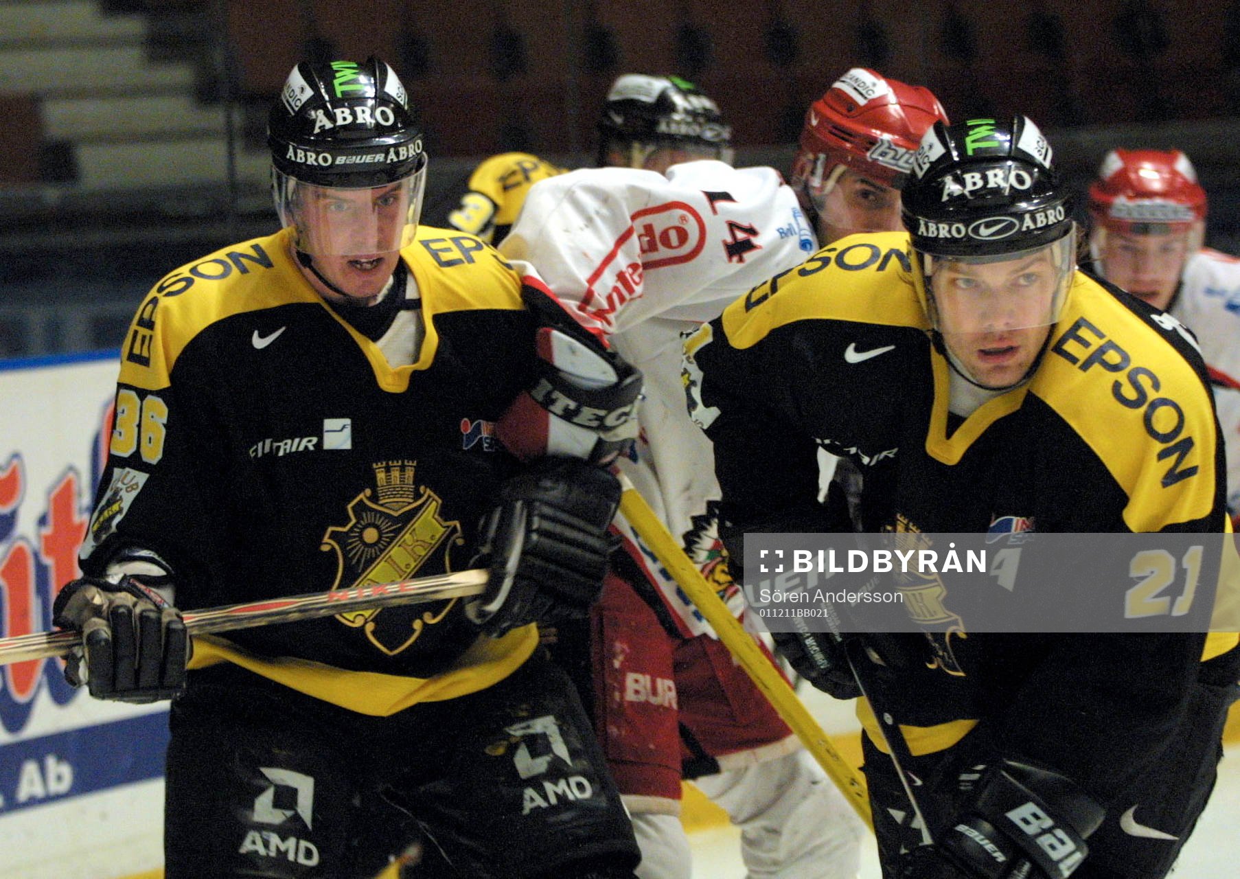 Jan Huokko och Toni Sihvonen, AIK