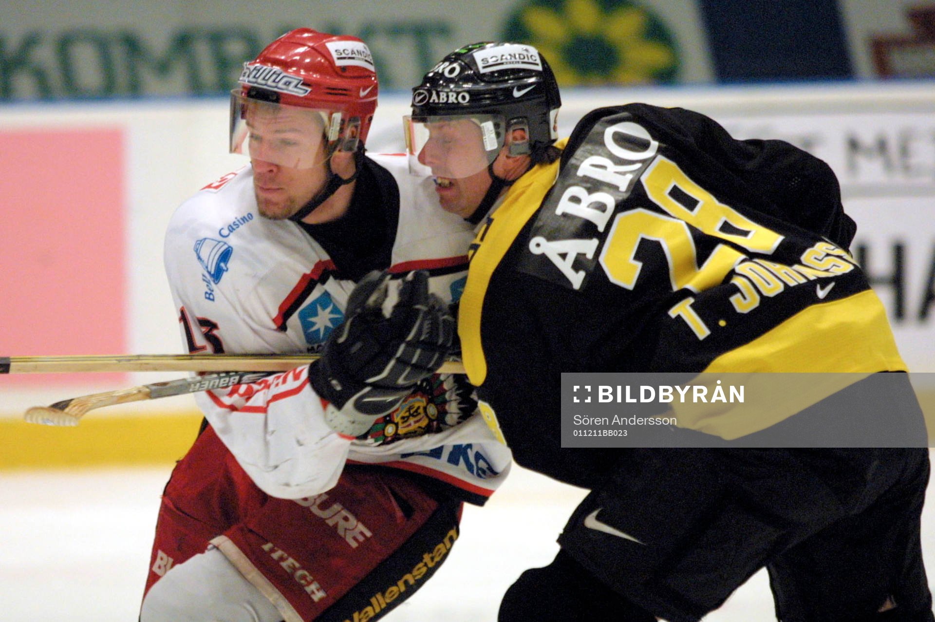 Jens Karlsson, Frölunda och Thomas Johansson, AIK
