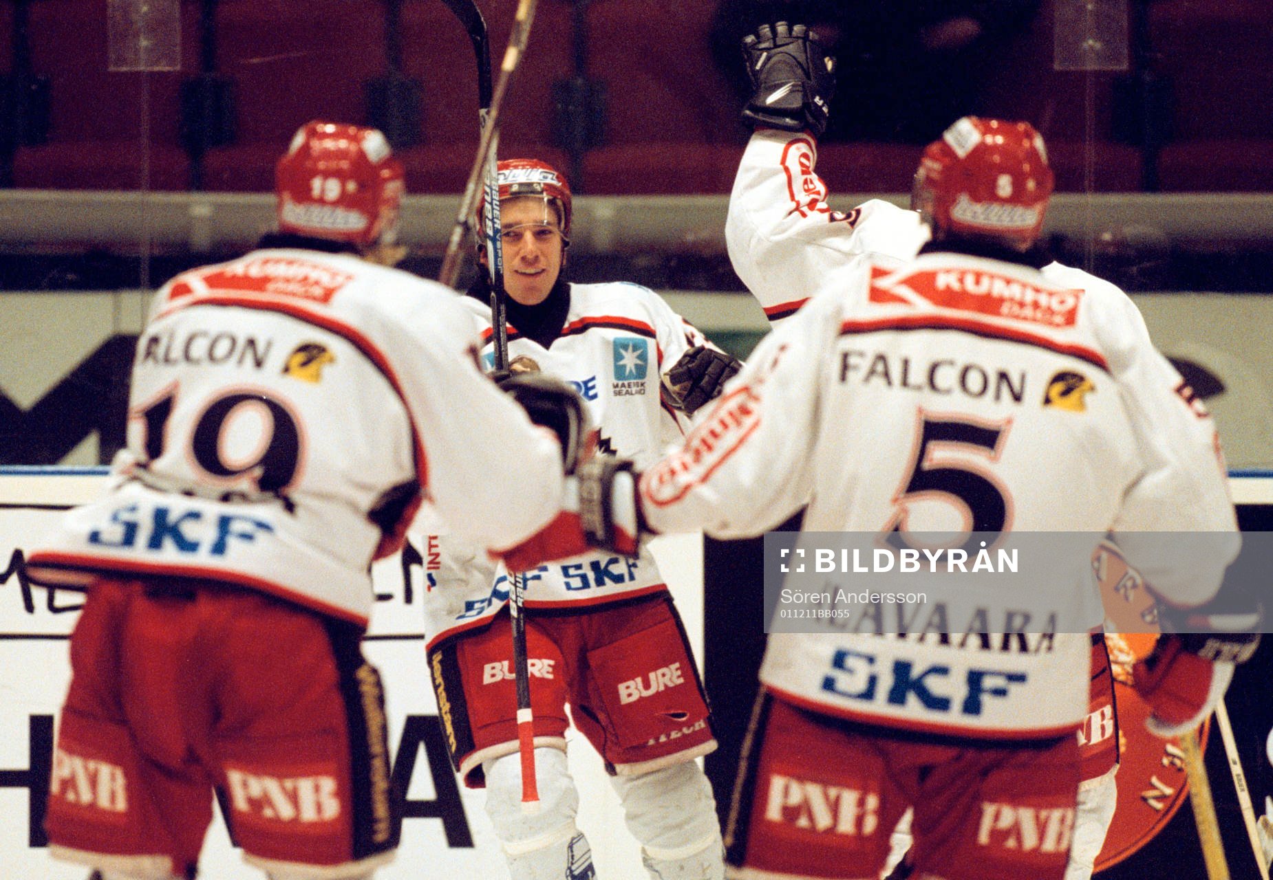 Frölunda, jubel