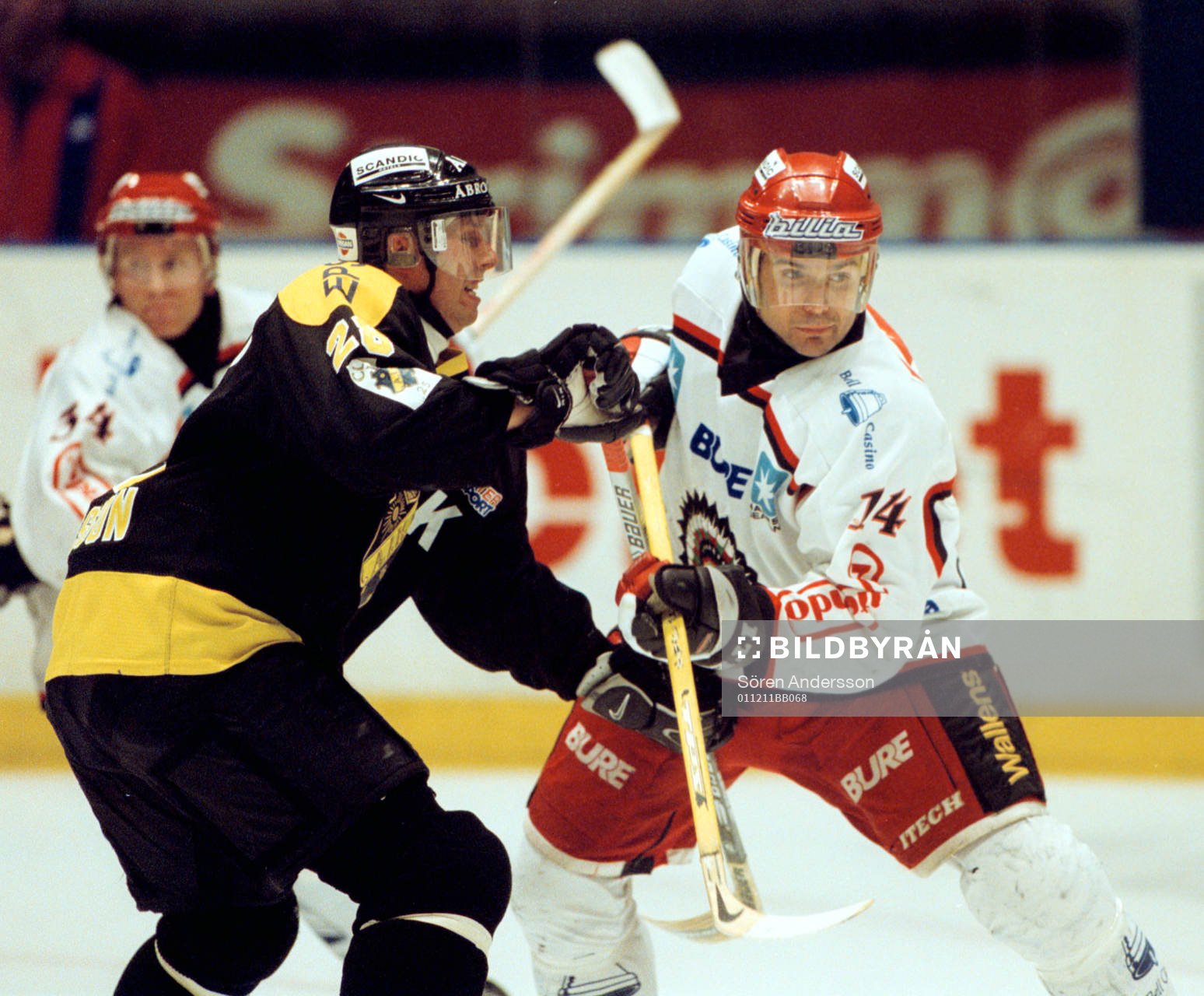 Michael Johansson, AIK och Patrik Carnbäck, Frölunda