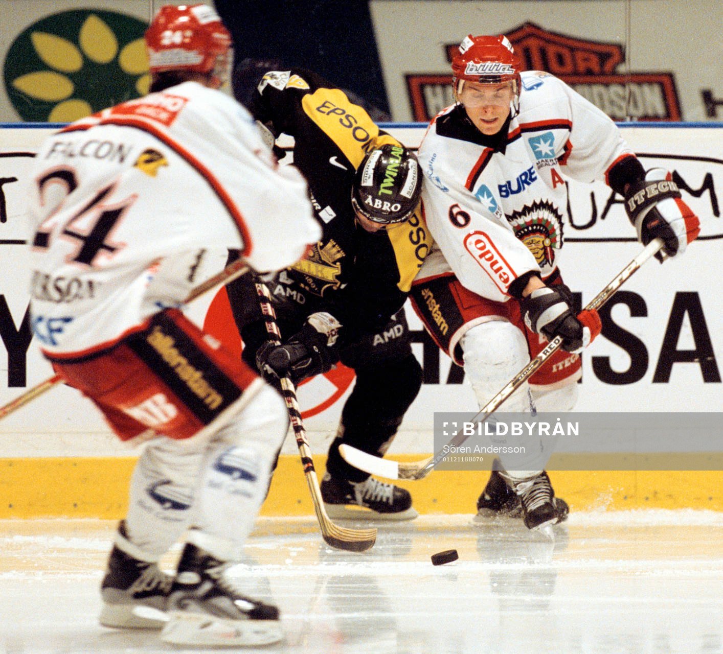 Niklas Andersson och Magnus Johansson, Frölunda och ?, AIK