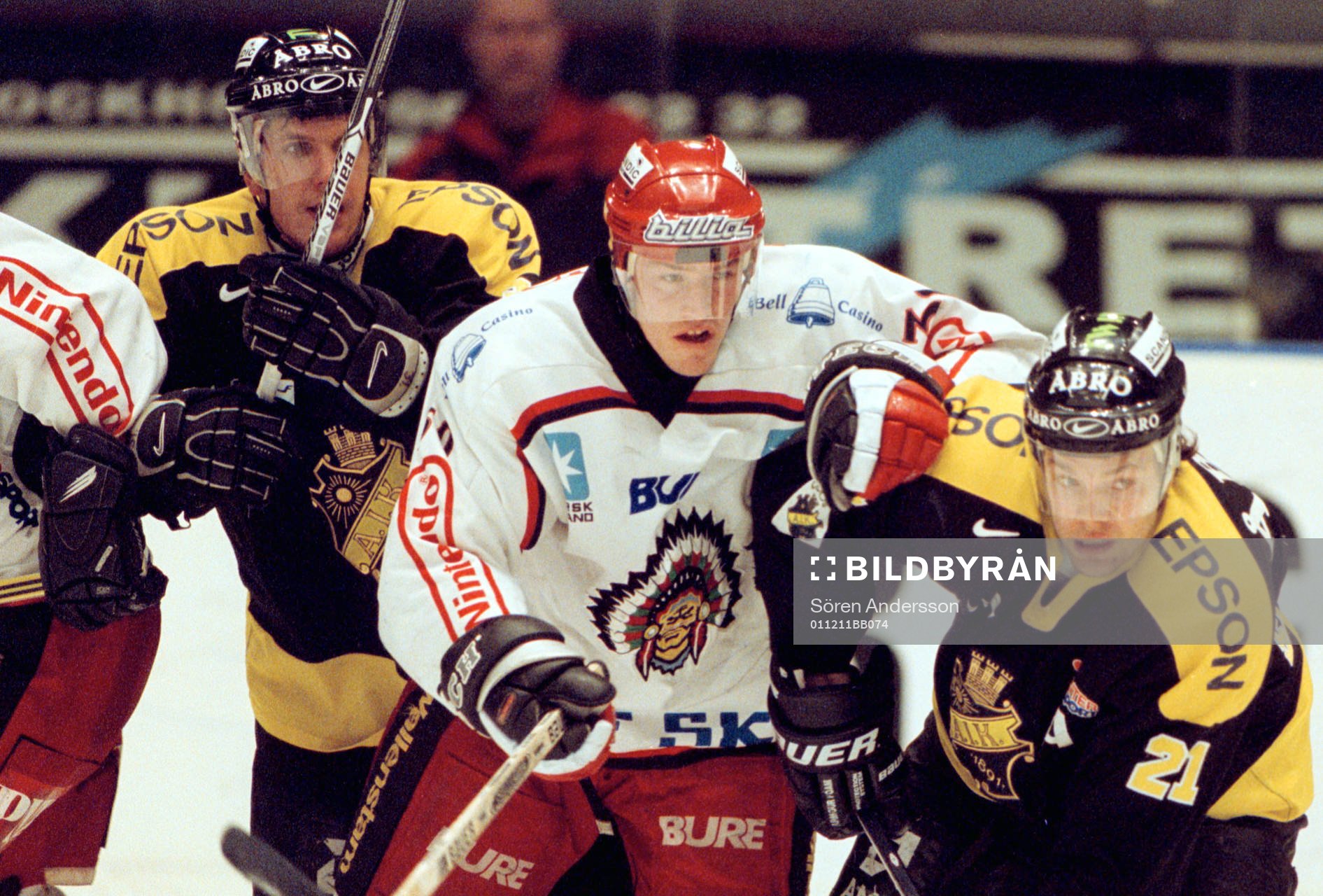 Jonas Johnsson, Frölunda och Toni Sihvonen, AIK
