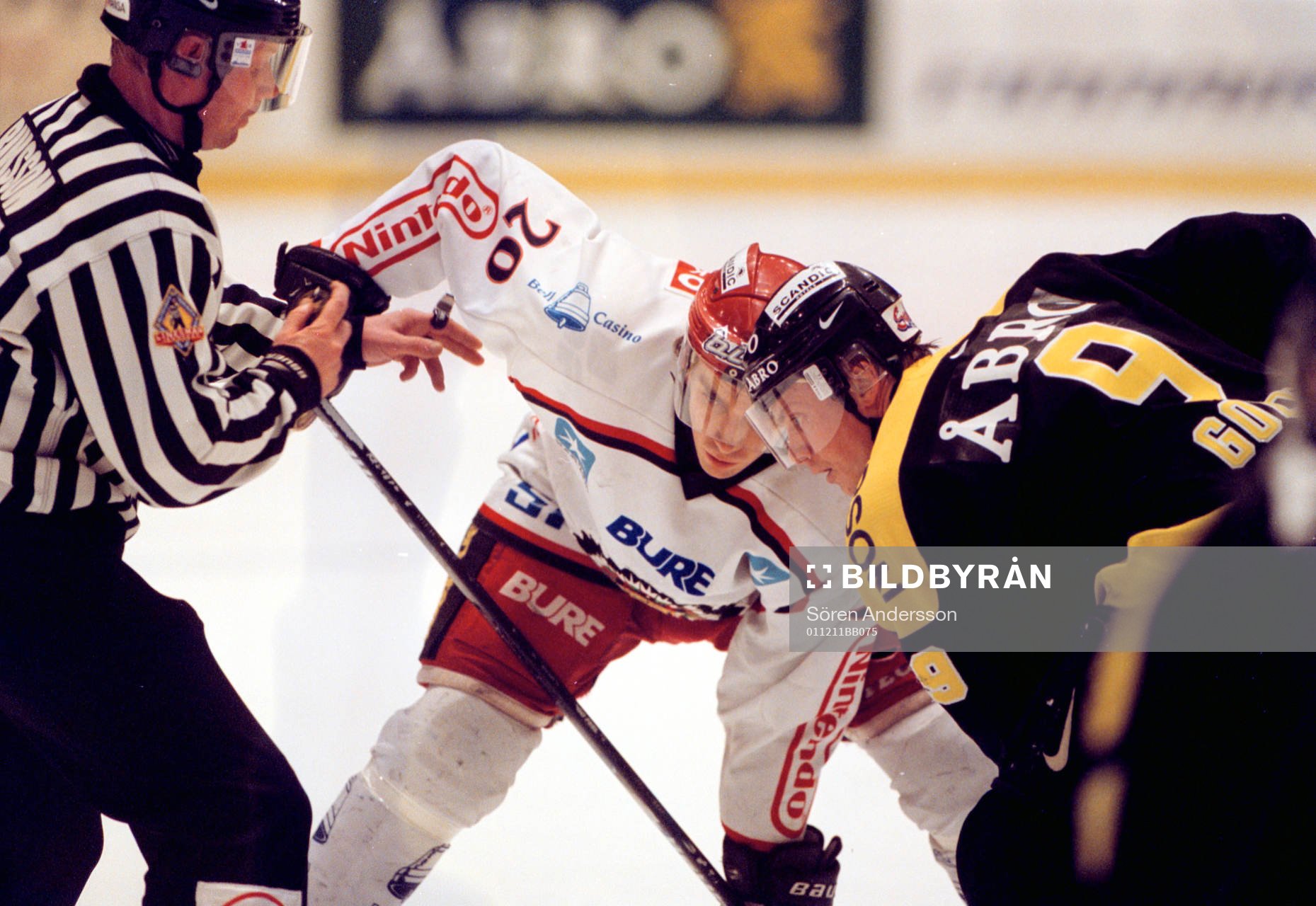 Joel Lundqvist, Frölunda och Anders Gozzi, AIK