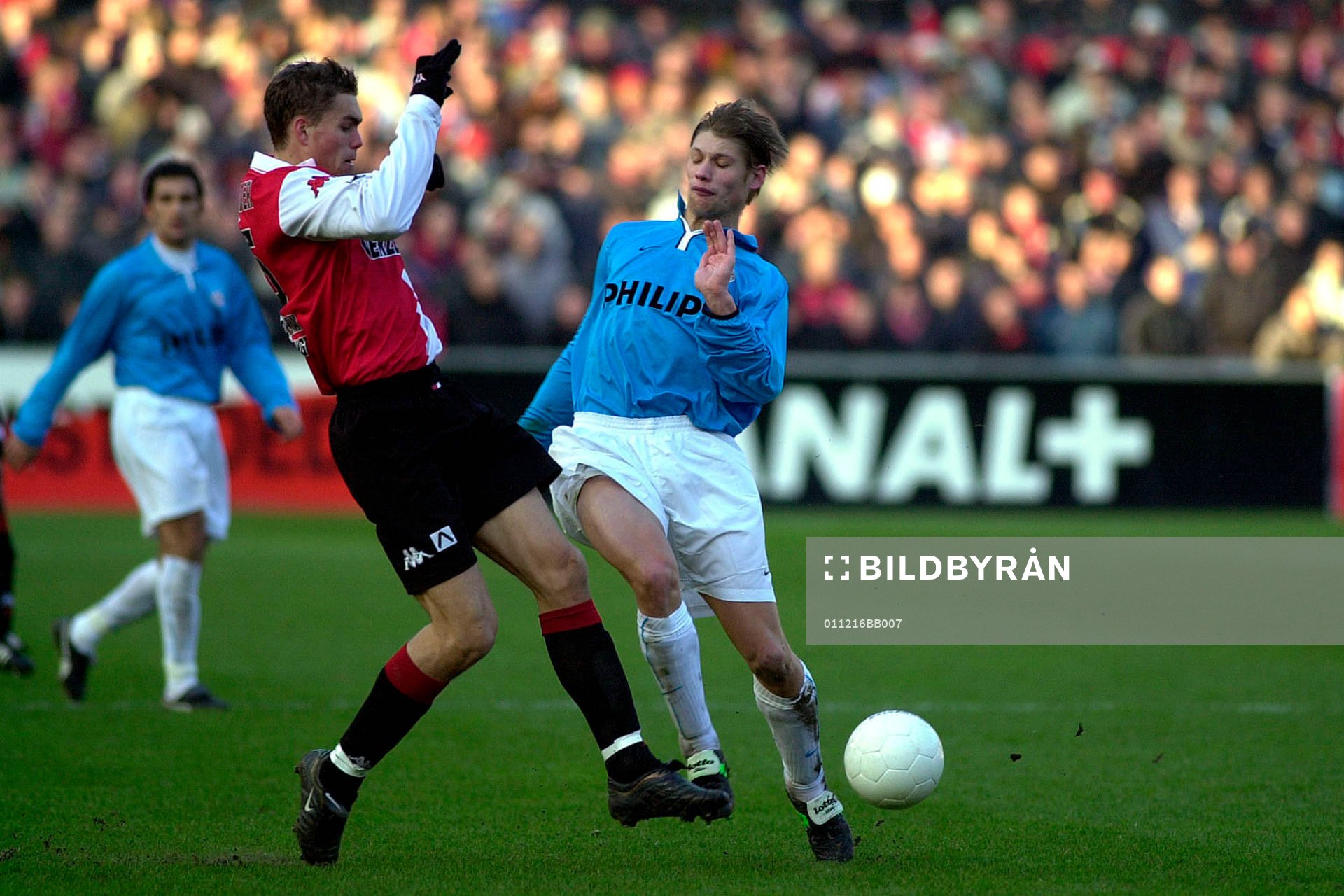 Johan Elmander, Feyenoord och Theo Lucius