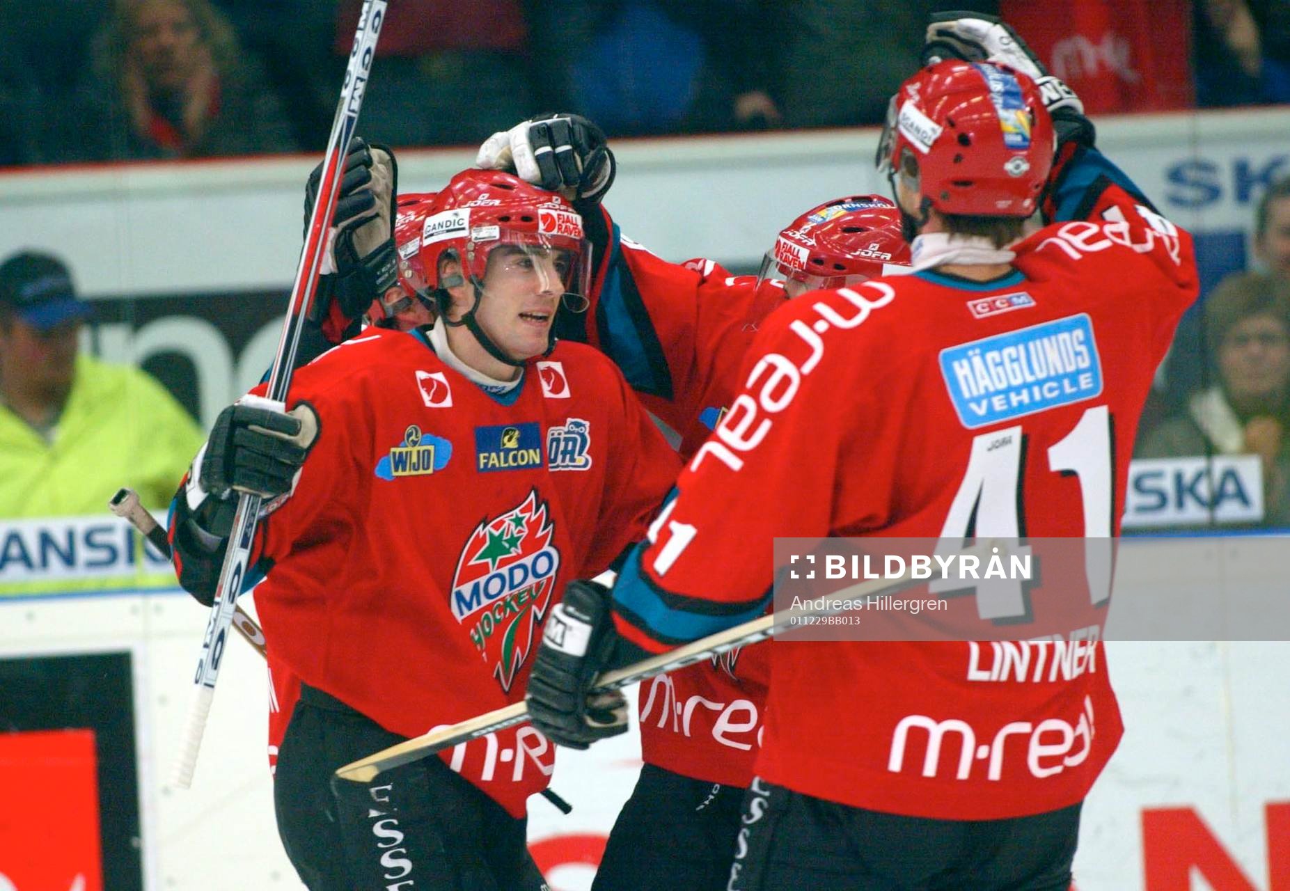 Modo - Timrå: Richard Lintner, Miroslav Hlinka, Modo, jubel
