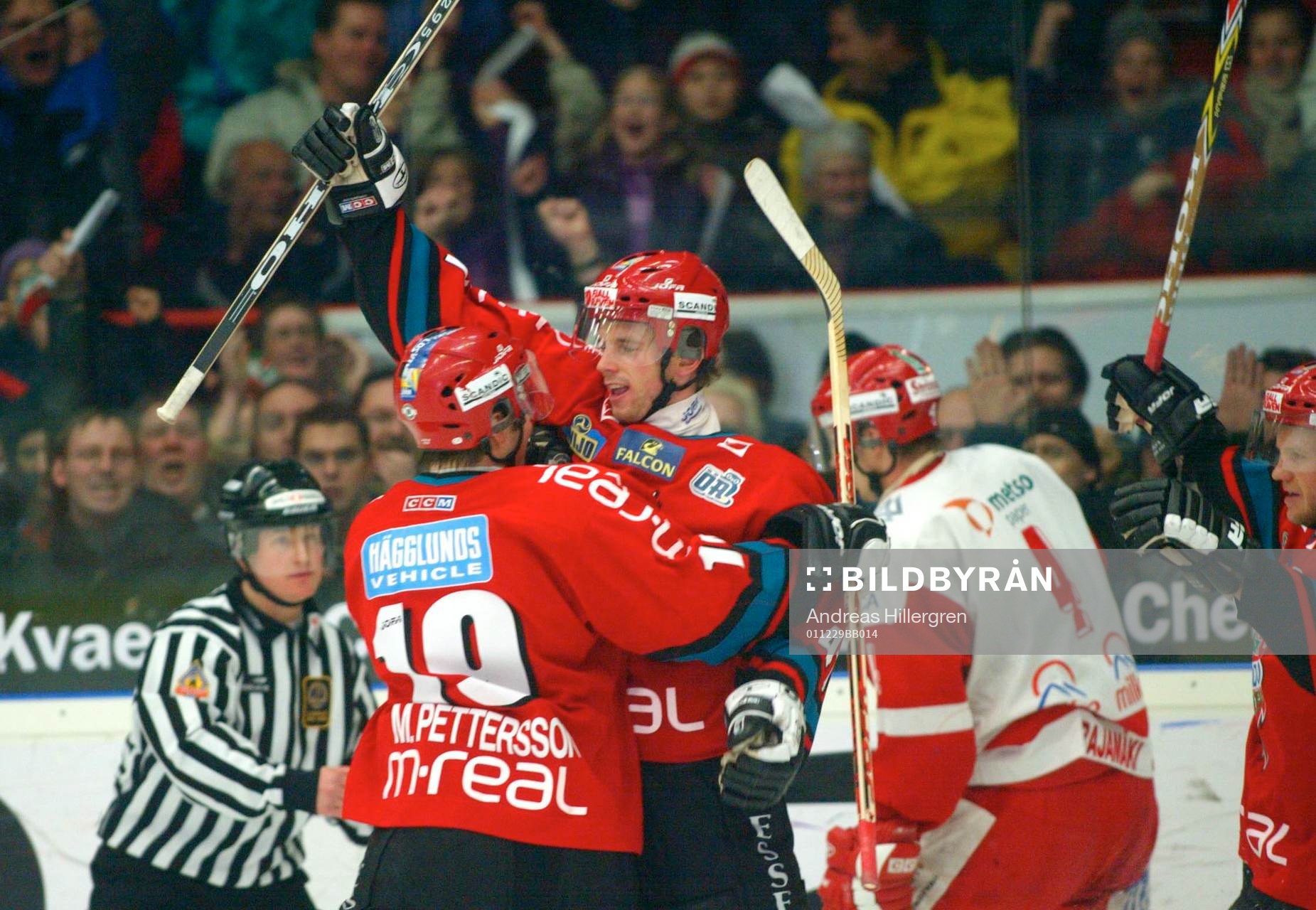 Modo - Timrå: Richard Lintner,  Mickael Pettersson, Modo