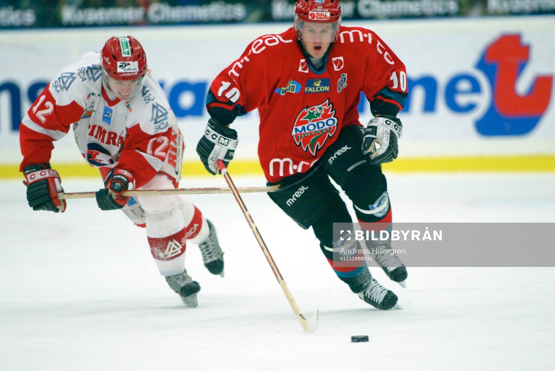 Modo - Timrå: Anders Söderberg, Modo och Robert Carlsson,